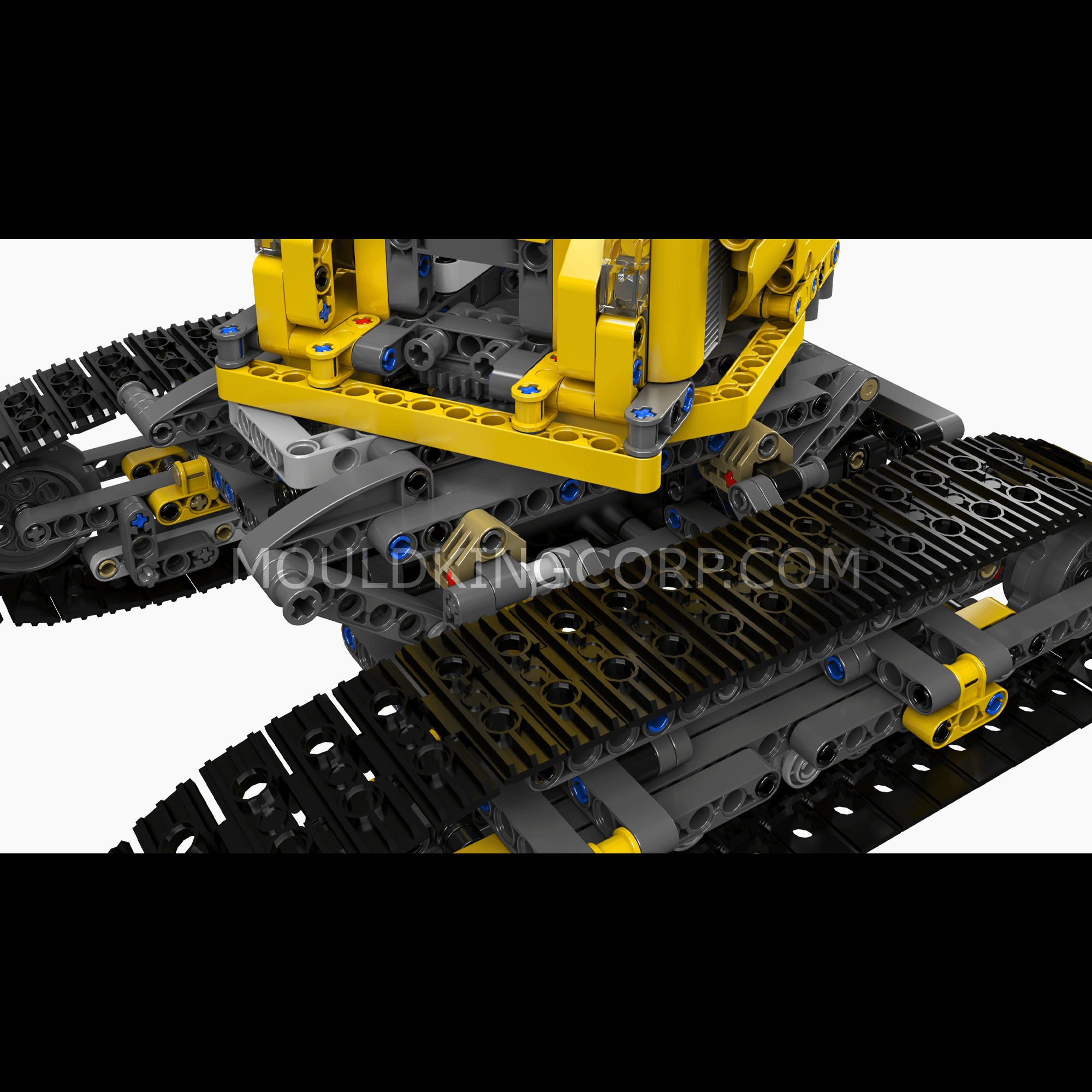 Mould King 17059 Crawler Tower Crane Building Set - 1,731 Piece Construction Toy for Adults & Kids | STEM Educational Building Blocks | Perfect for Engineering Enthusiasts & Creative Play