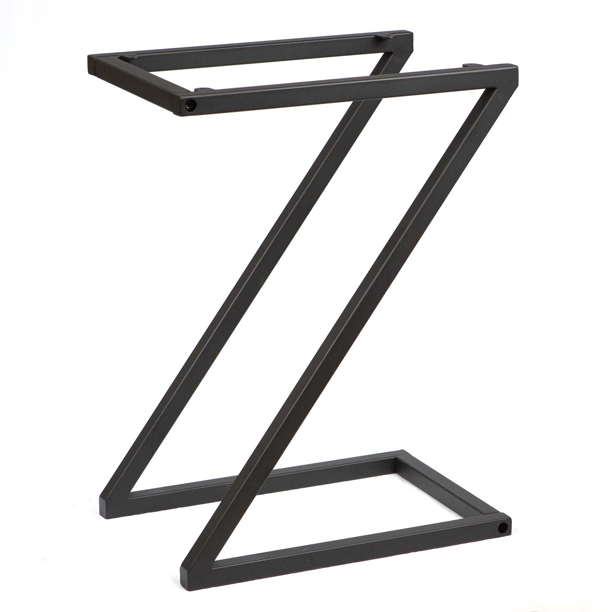Z C Shape Side Table Base - SS014 Set of 1 - Modern End Table Legs for Living Room, Bedroom & Office Furniture