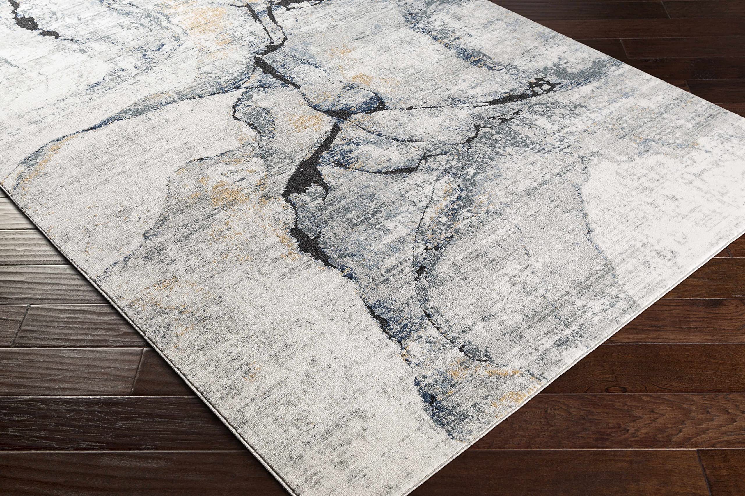 Hauteloom Fremantle Modern Round Area Rug 7'10