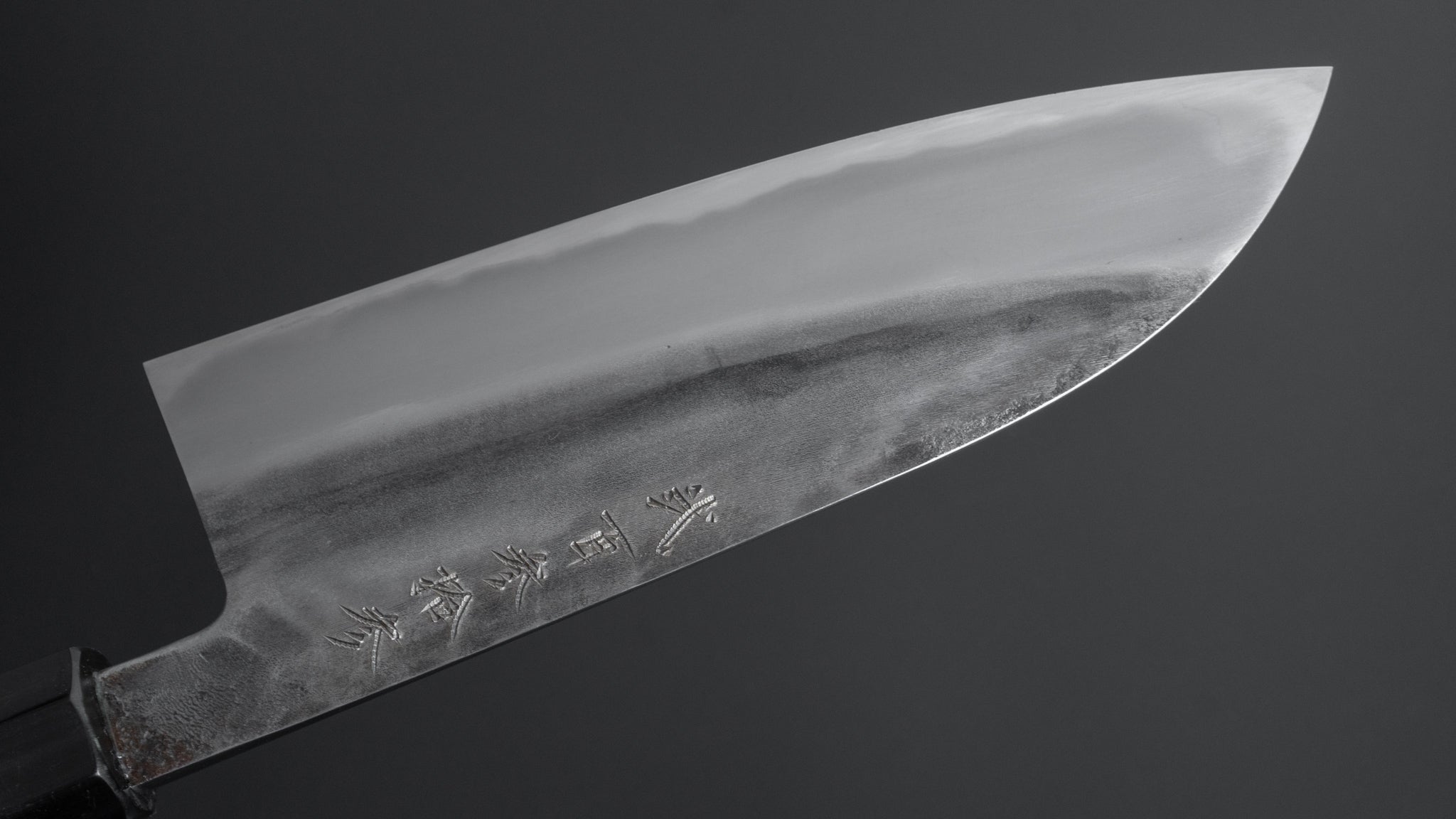 Premium Jiro Tsuchime Wa Santoku Knife 165mm - Japanese High Carbon Steel Blade with Taihei Tagayasan Wood Handle (#233) - Perfect for Sushi, Vegetables & Meat Cutting in Professional Kitchens & Home Cooking