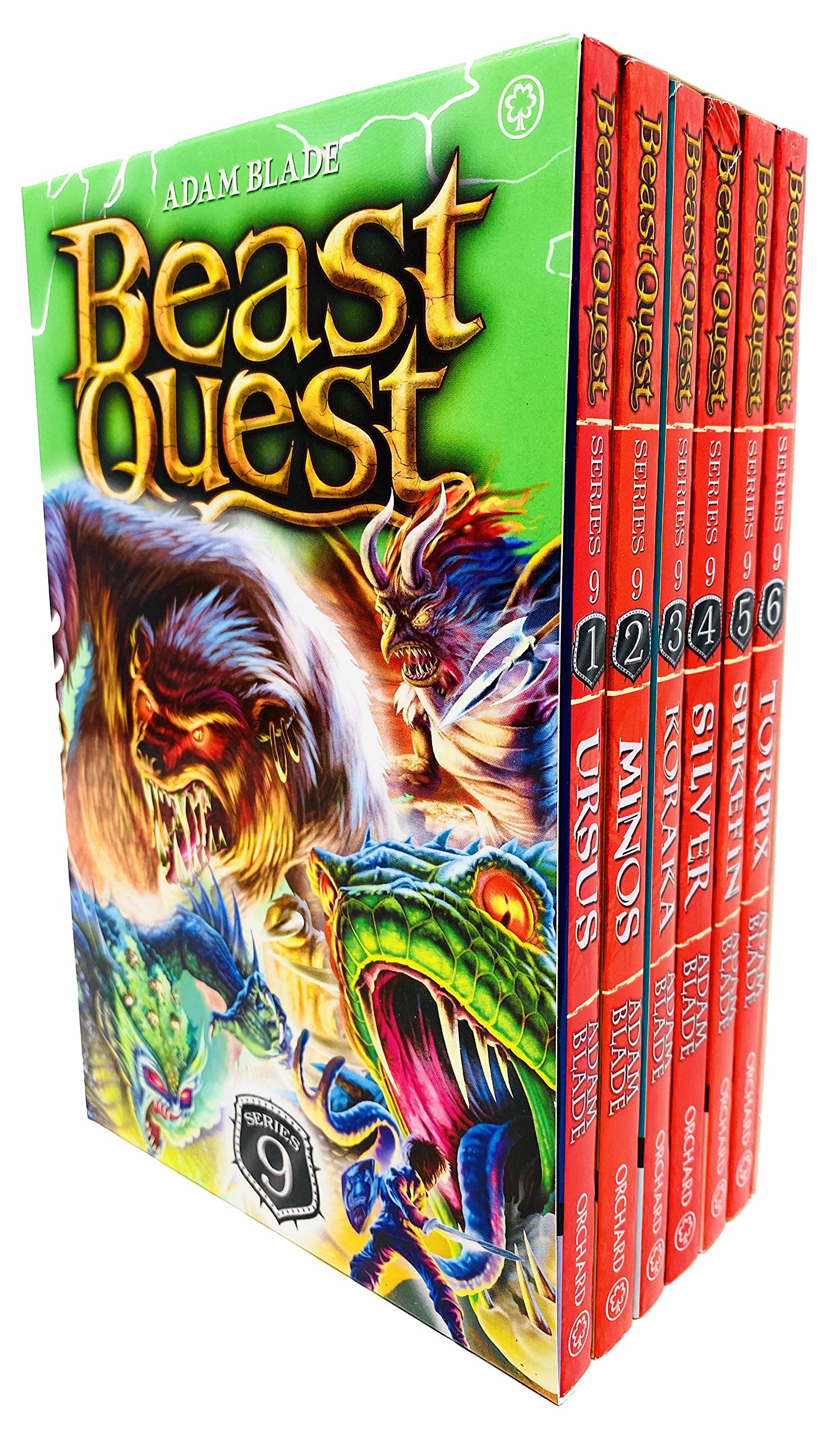 Beast Quest Series 9 Complete Set - 6 Action-Packed Fantasy Adventure Books for Kids | Perfect for Young Readers, Gifts & Classroom Libraries