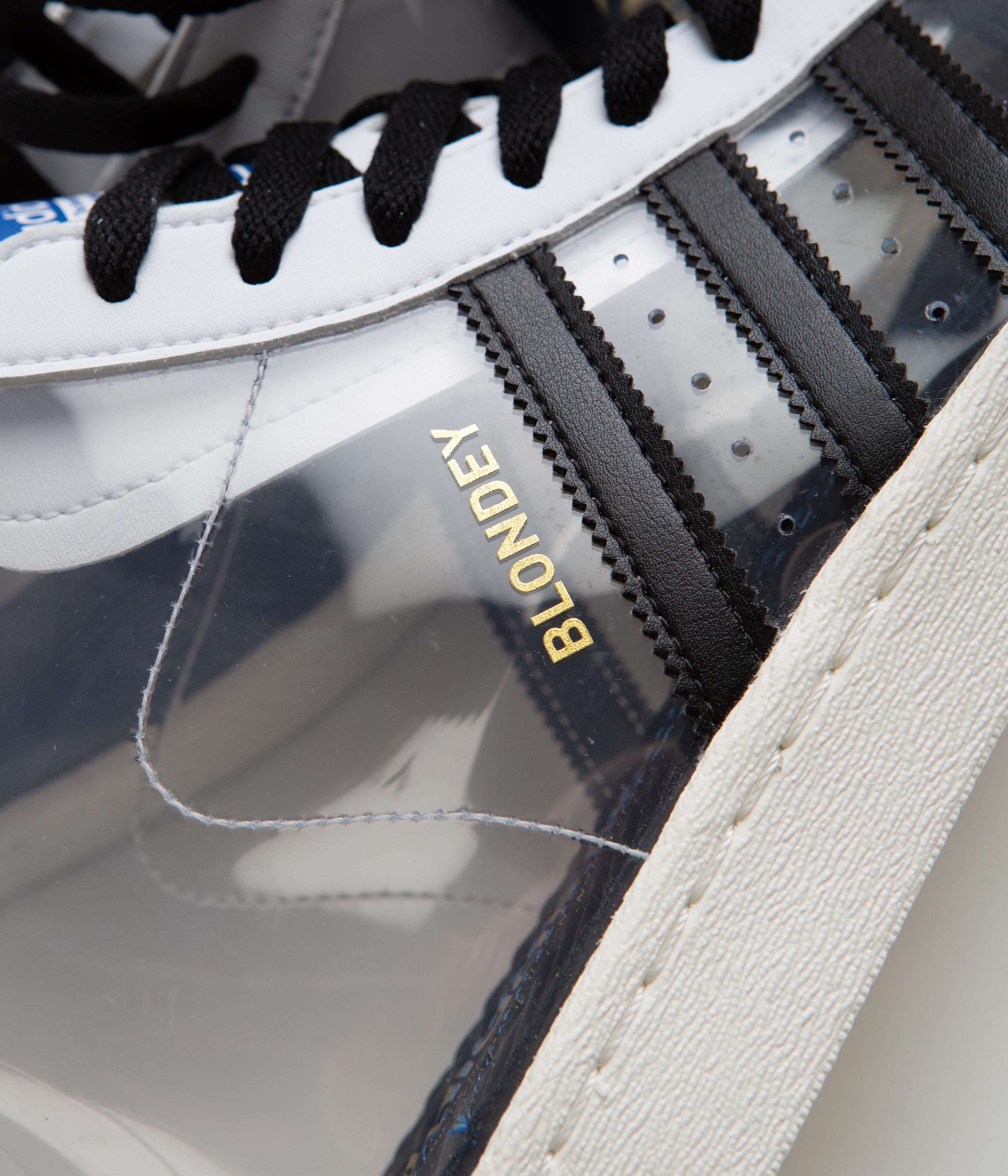 Adidas x Blondey Pro Model Shoes FTWR White Core Black Off White - Stylish Skateboarding Sneakers for Men & Women | Perfect for Streetwear Fashion and Urban Lifestyle