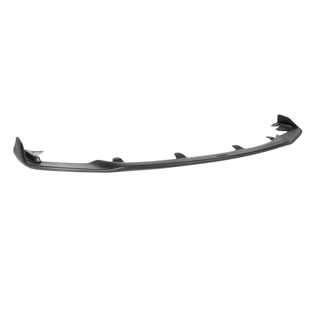 IKON MOTORSPORTS AR Style Front Bumper Lip for 2017-2020 Lexus IS - Unpainted Black PP Front Chin Spoiler Body Kit | Aggressive Styling Upgrade for Street & Show Cars