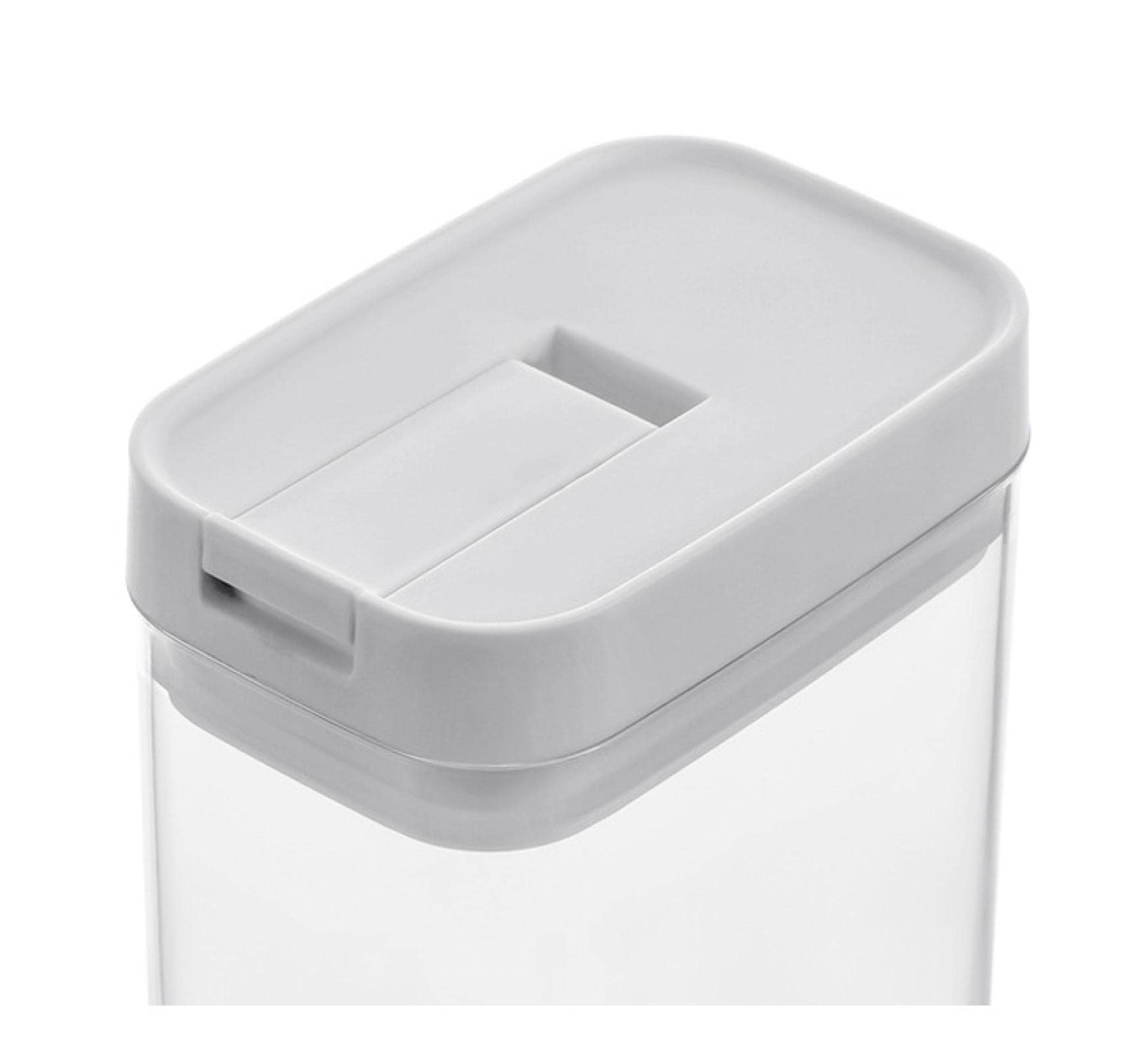 4-Piece Airtight Food Storage Container Set - BPA-Free Plastic Kitchen Organizer for Cereals, Snacks & Dry Goods - Moisture-Proof & Stackable Design - Perfect for Pantry, Office & Meal Prep