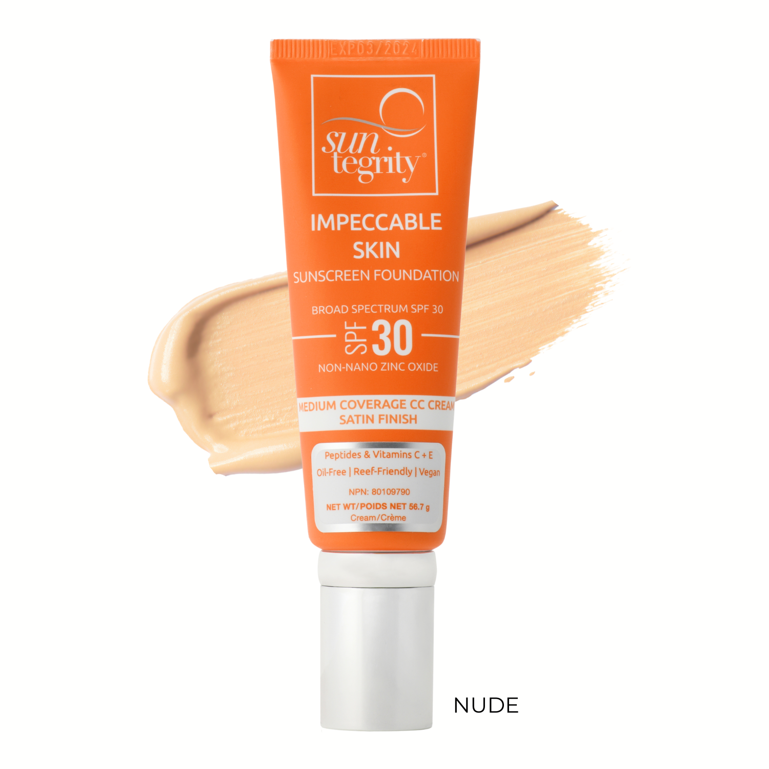 Impeccable Skin SPF 30 Sunscreen Lotion - Broad Spectrum UVA/UVB Protection, Lightweight & Non-Greasy Formula for Daily Face & Body Use | Perfect for Outdoor Activities, Beach & Everyday Sun Protection