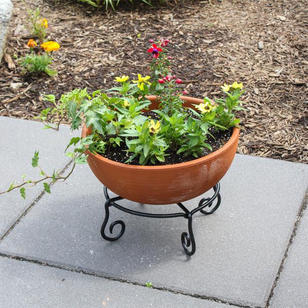 Modern Wooden Plant Stand for Indoor & Outdoor Use - Elegant Piazza Style Display for Potted Plants, Flowers & Home Decor - Perfect for Living Room, Patio, Garden & Balcony
