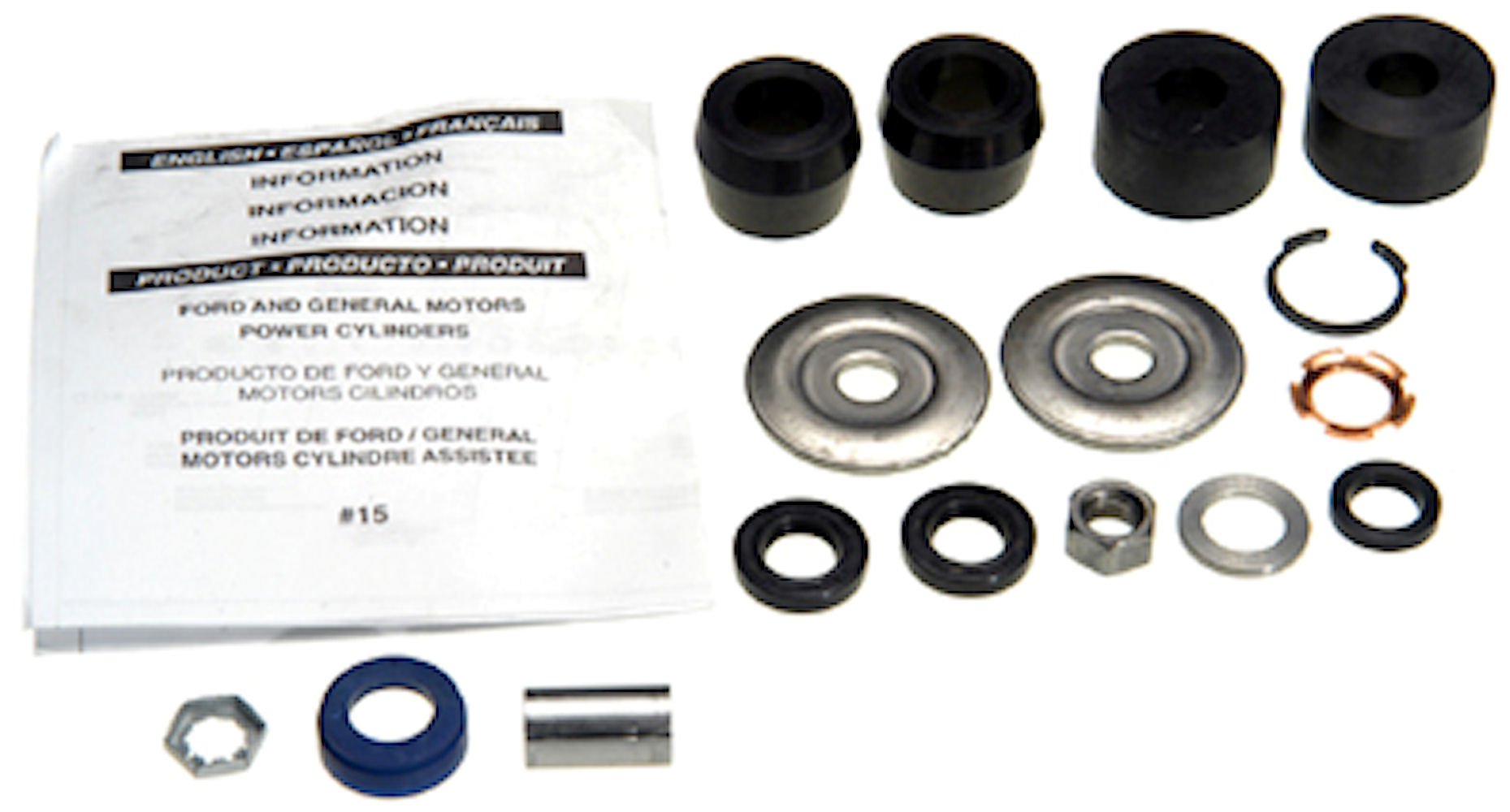 Plews & Edelmann 7875 Complete Power Steering Cylinder Rebuild Kit - Compatible with Ford, Chevy & Dodge Trucks - Perfect for DIY Auto Repair & Restoration Projects