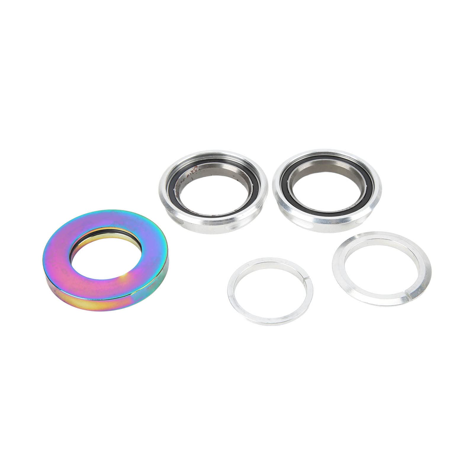 Entatial 44mm Bicycle Headset - Folding Bearing Headset Replacement for BYA412 P18 Bikes | Pre-Lubricated for Smooth Ride | Perfect for Urban Commuting & Folding Bike Maintenance