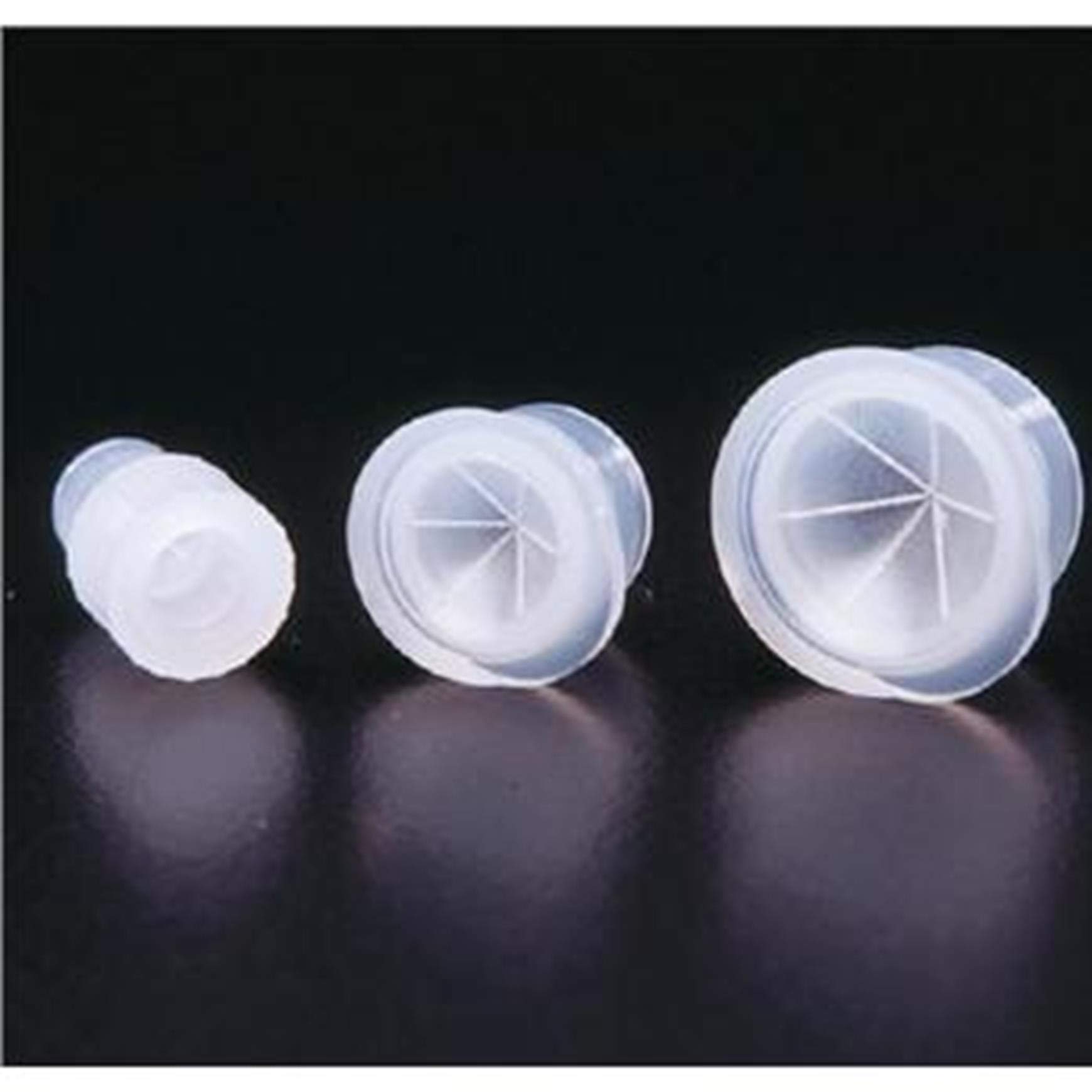 5410SB-15 Clear Polyethylene Snap Plug with Starburst - 15mm Length (Pack of 1000) - Perfect for Electrical Wiring, Cable Management & DIY Projects