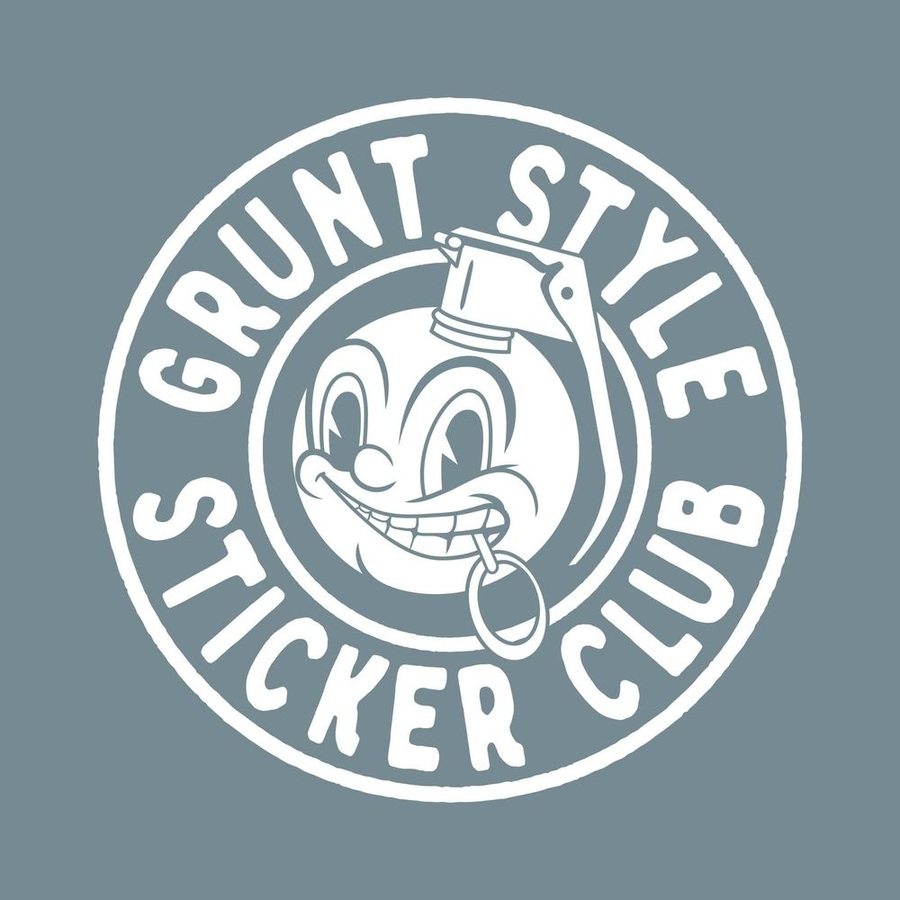Grunt Style Sticker Club - Monthly Subscription for Military & Patriotic Stickers | Perfect for Laptops, Cars & DIY Projects