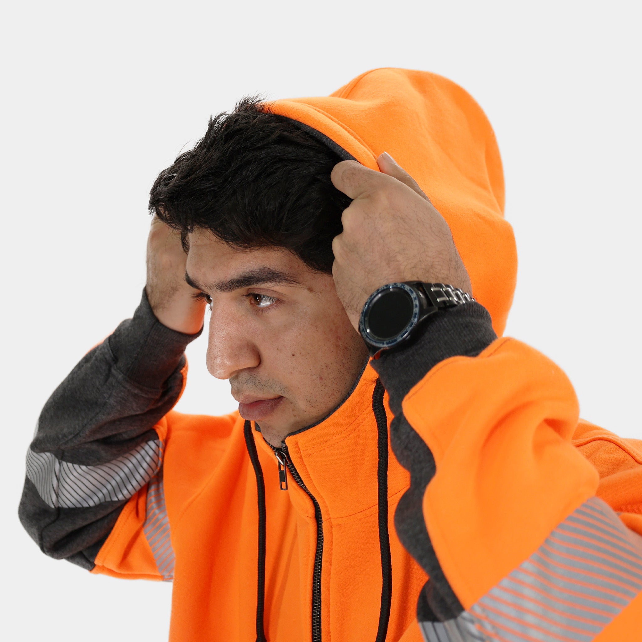 Peak 2.0 Zip Up Hoodie for Men & Women - Lightweight Fleece Jacket with Front Pockets | Perfect for Running, Hiking & Outdoor Activities
