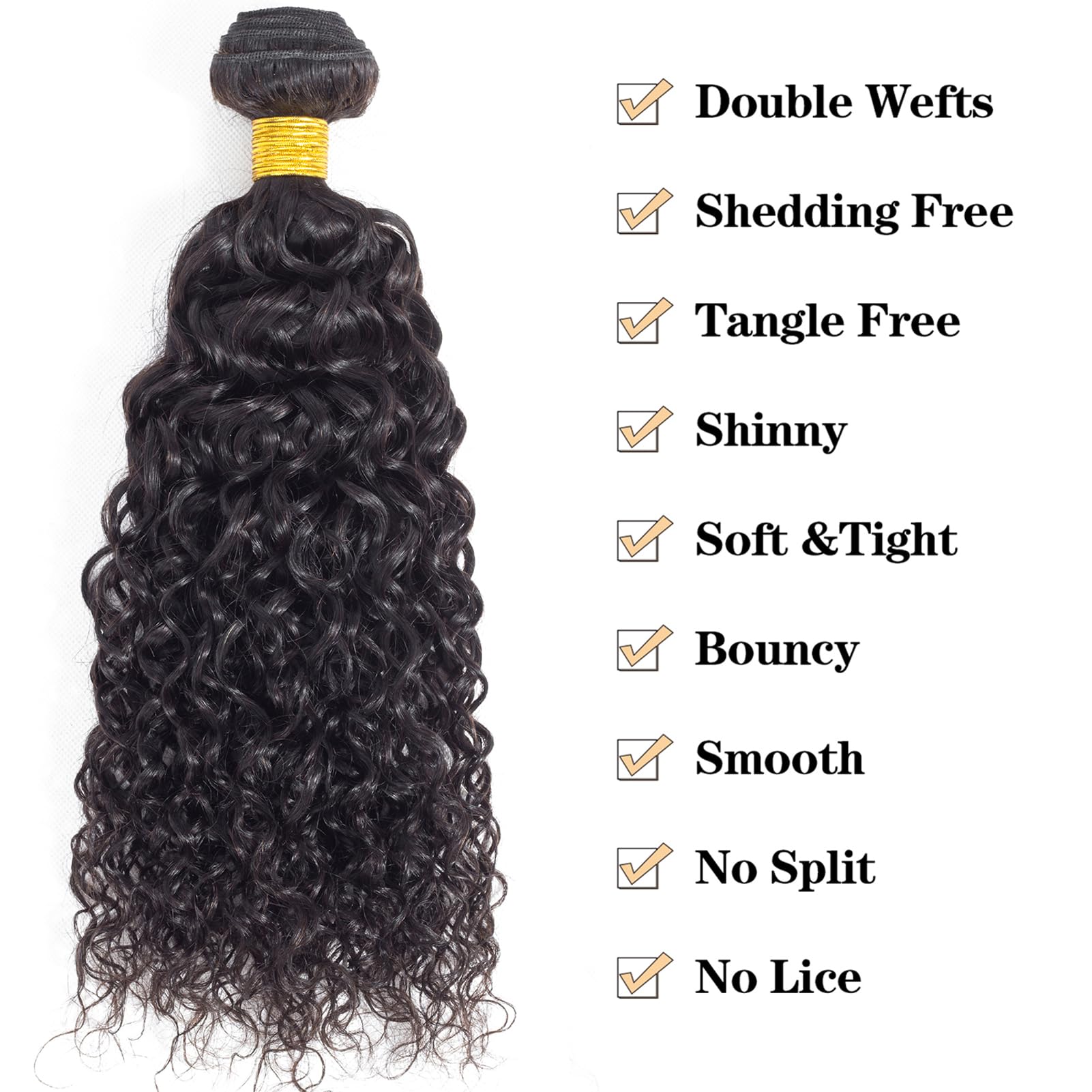 12A Brazilian Curly Human Hair Bundles 10