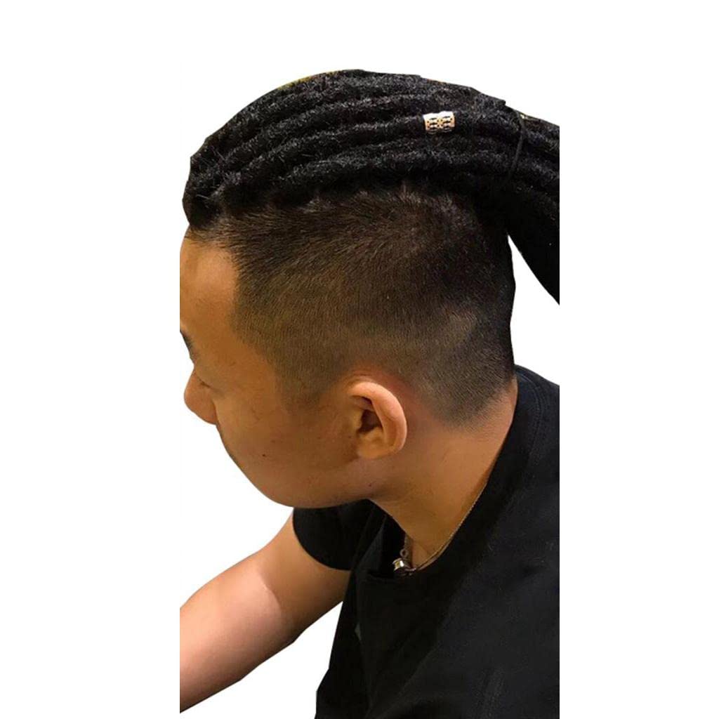 MYADDICTION Dreadlocks Hair Extensions - Faux Locs Crochet Twist Braiding Hair String Black for Women | Synthetic Hair Extensions for Protective Styles, Boho & Festival Looks | Perfect for Daily Wear & Special Occasions