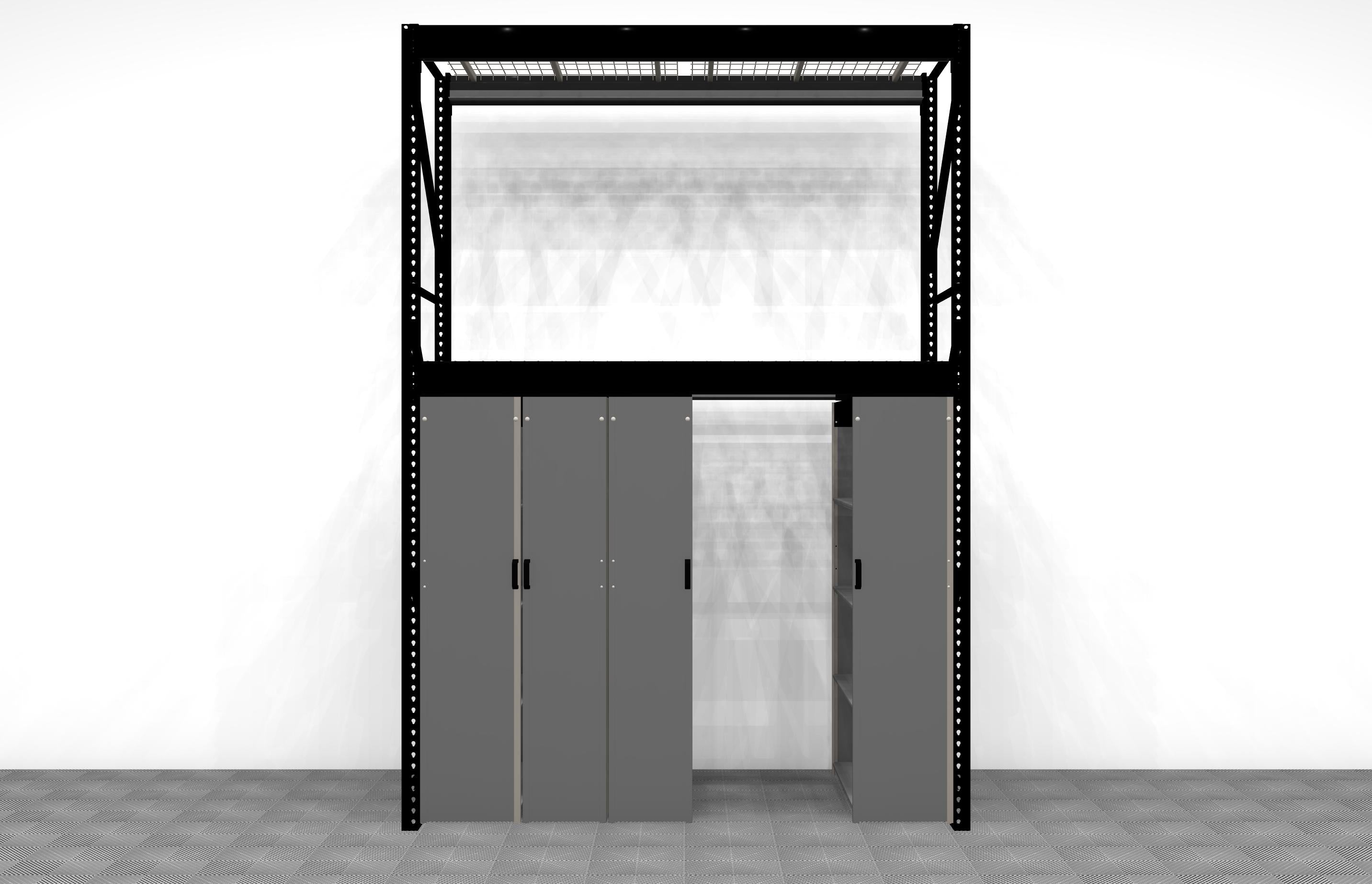 Levrack Heavy Duty Storage Shelving Units - Durable Metal Shelves for Garage, Warehouse & Home Organization