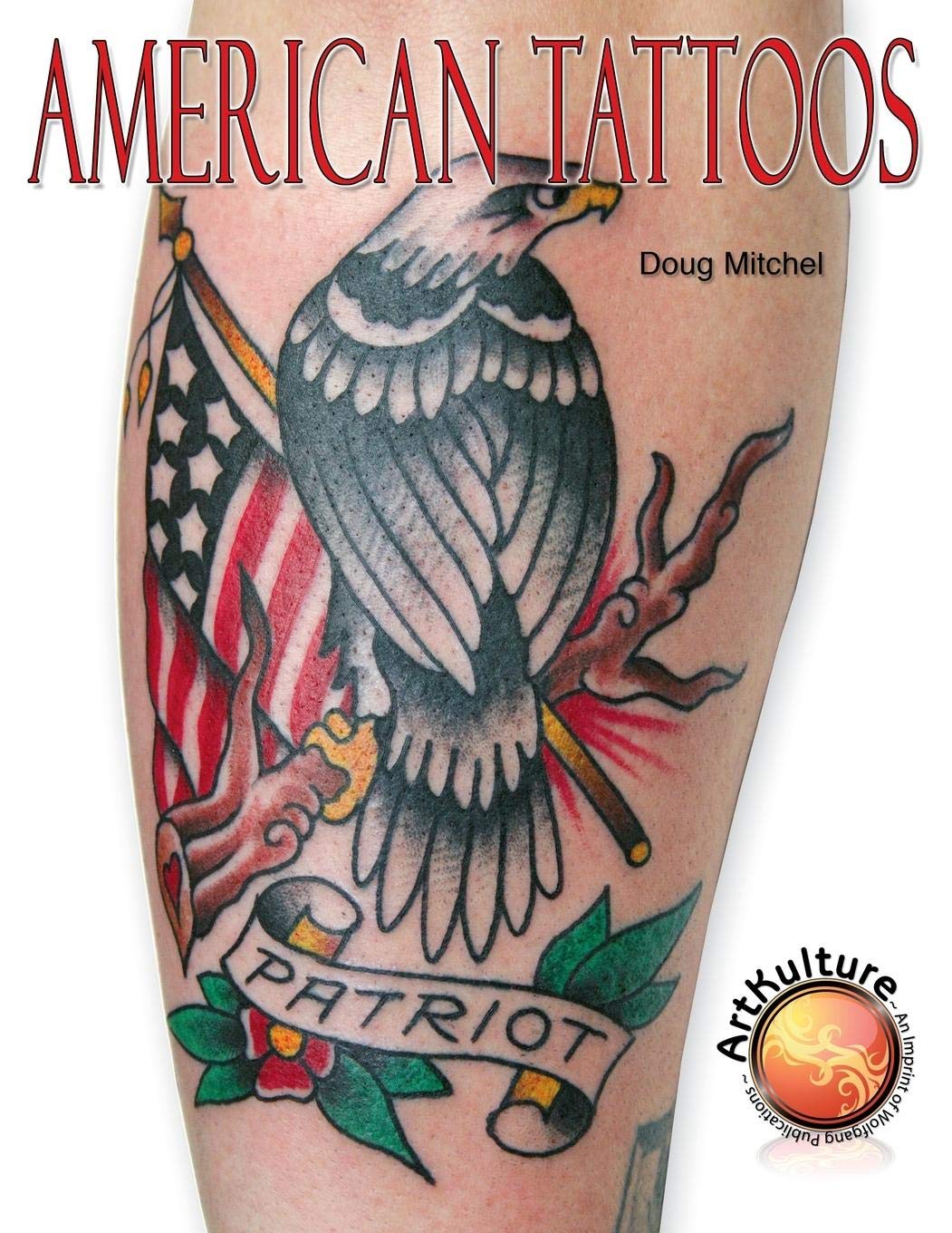 American Tattoos - Premium Temporary Tattoo Stickers for Men & Women - Waterproof Fake Tattoos for Parties, Halloween & Cosplay - Tattoo-U Brand