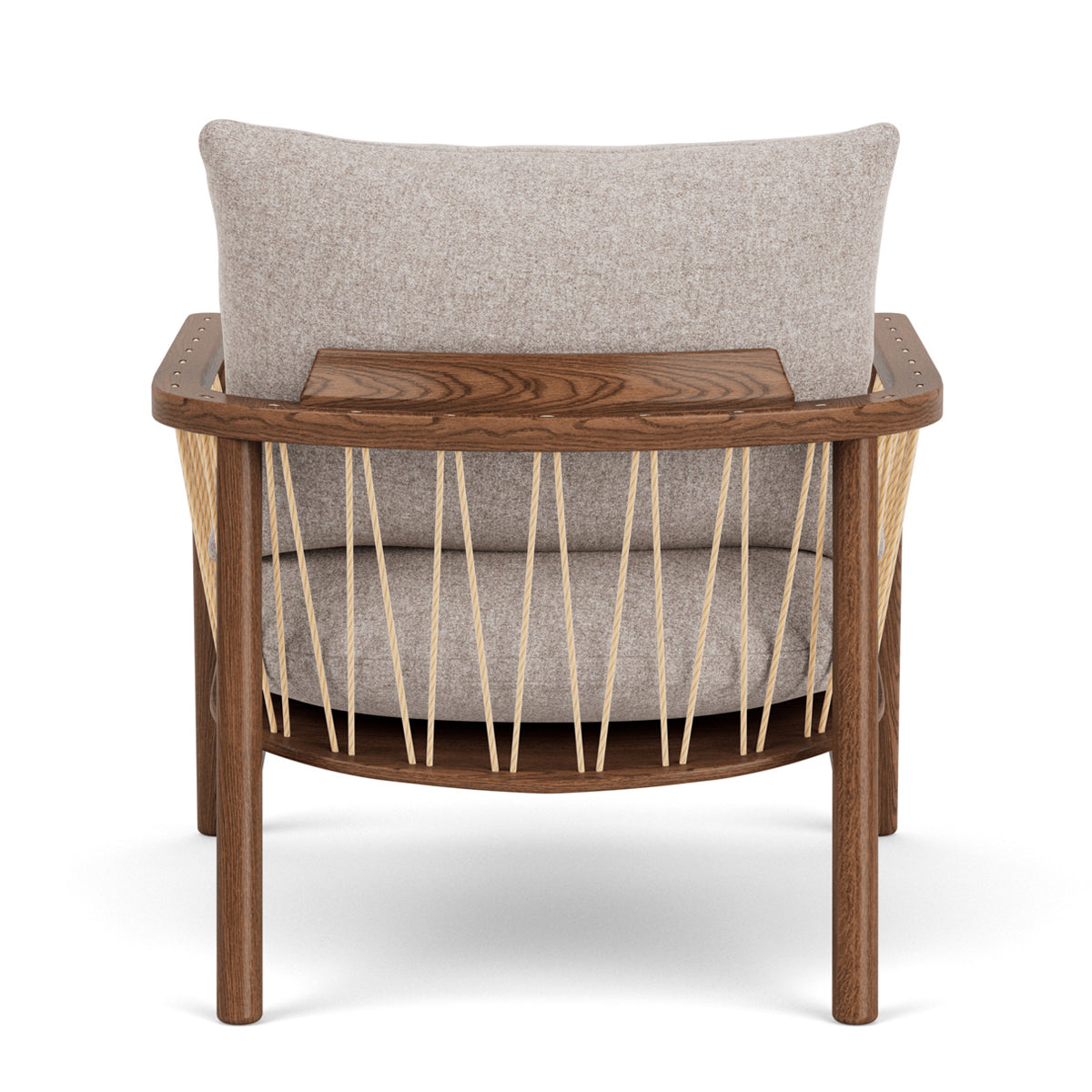 Enzo Fabric Armchair - Modern Upholstered Accent Chair for Living Room, Bedroom & Office - Comfortable Lounge Chair with Sturdy Wooden Legs - Perfect for Relaxing, Reading & Decorating