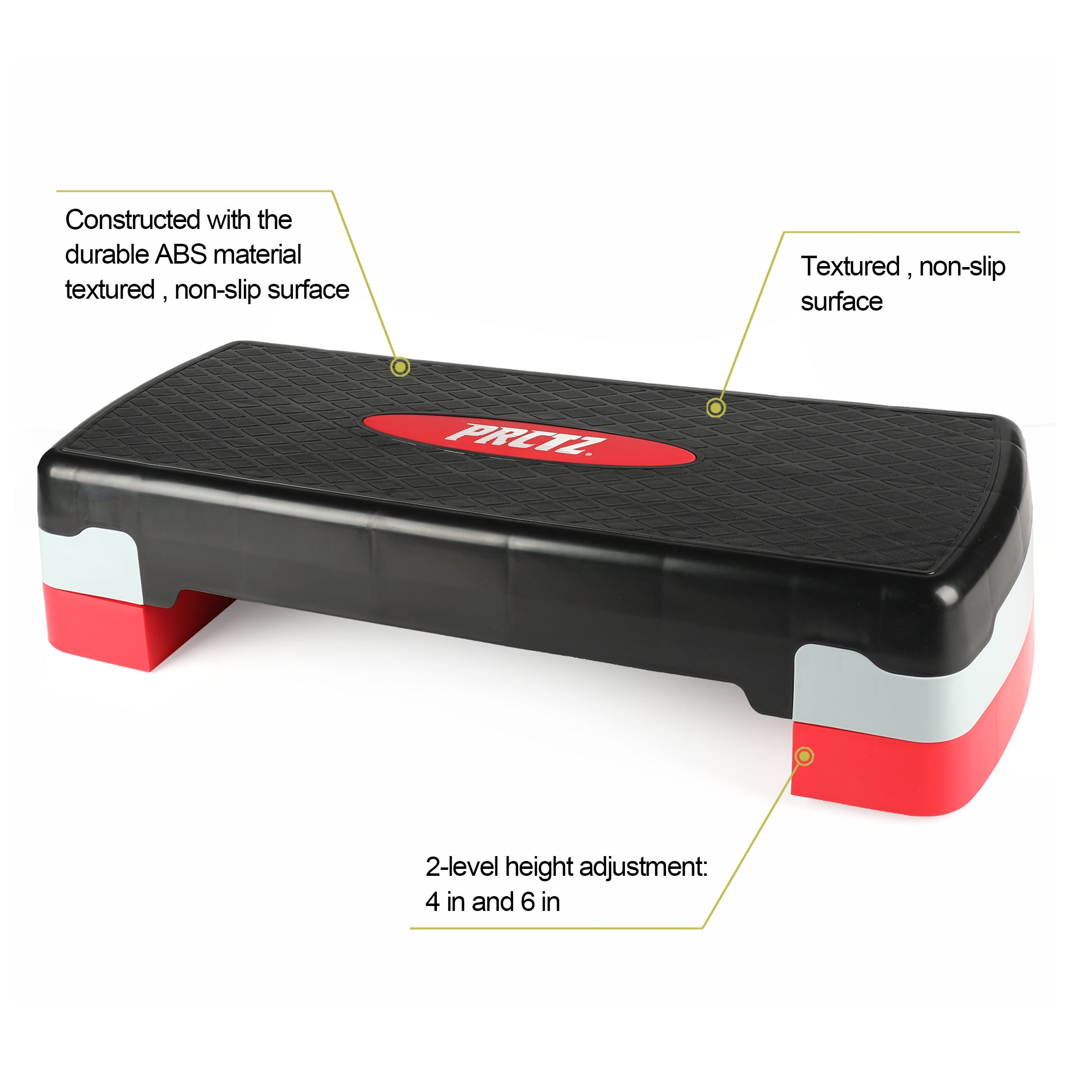 PRCTZ Aerobic Stepper Platform - 26.8