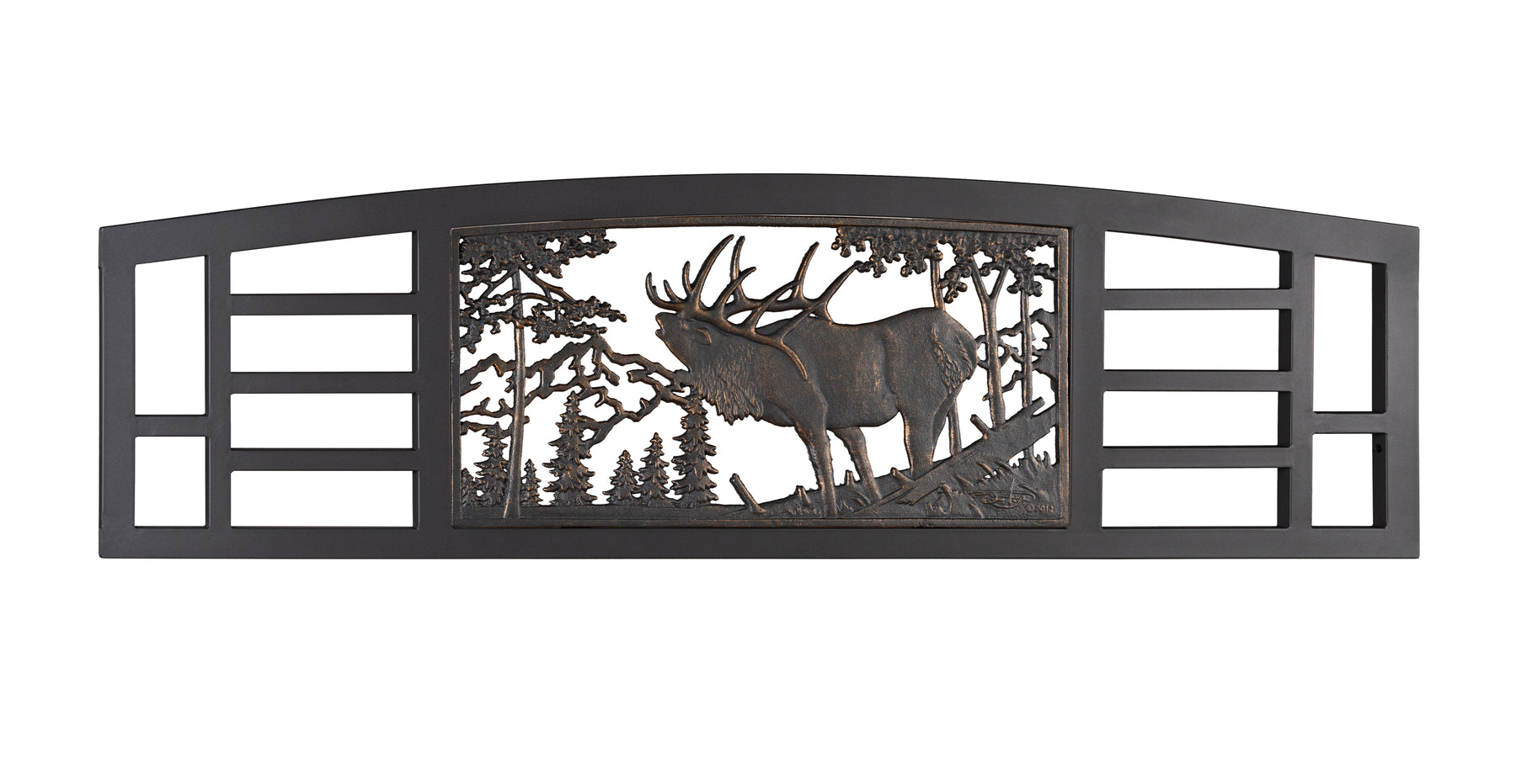 Premium Elk Steel Bench - Heavy Duty Outdoor Garden Bench for Patio, Lawn, and Backyard - Rust-Resistant Metal Bench with Sturdy Construction for Long-Lasting Use