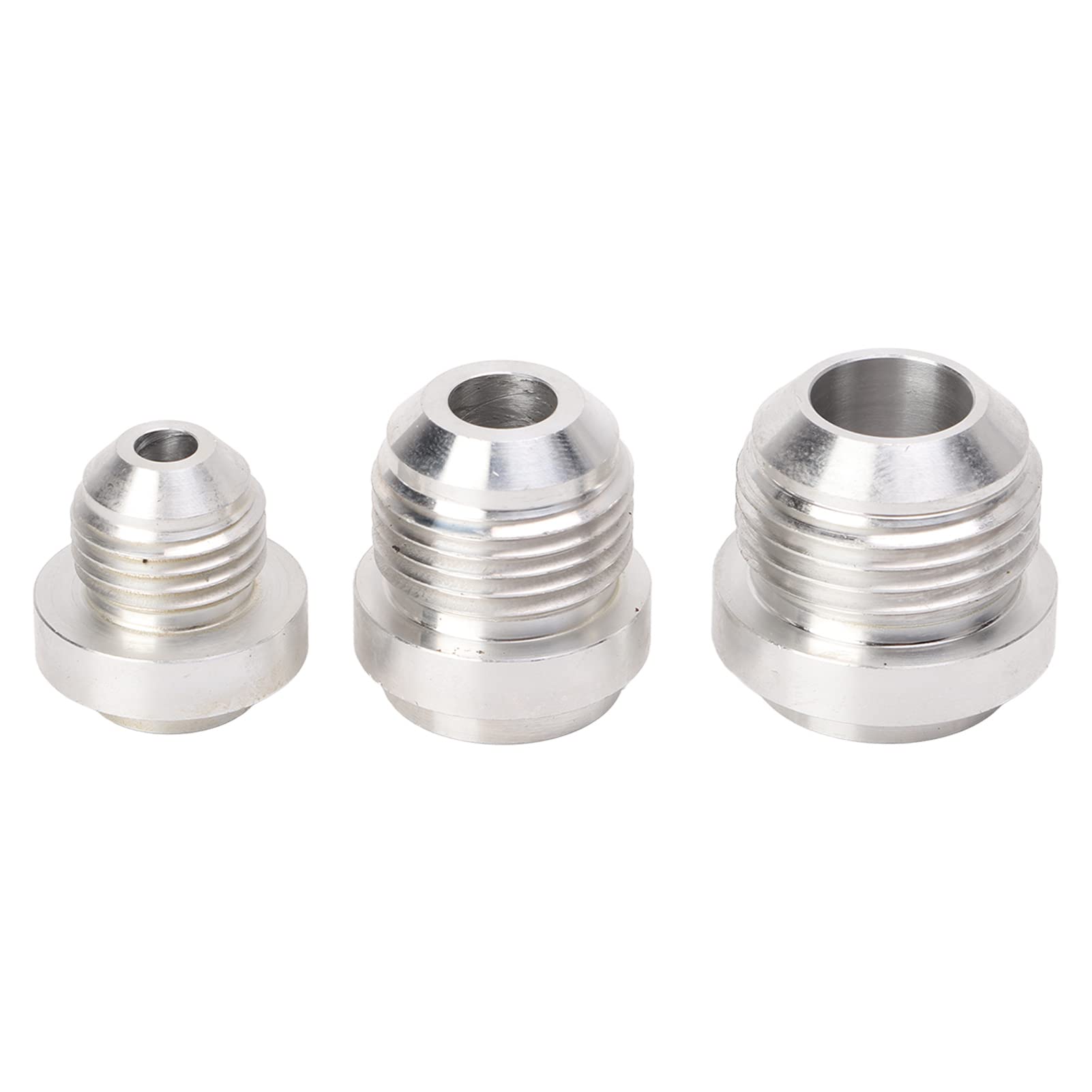 Universal AN8 Cooler Hose Adapter - Metal Welded Fitting for Automotive & Industrial Cooling Systems - Heavy Duty Coolant Line Connector for Radiator, Transmission & Oil Cooler Applications