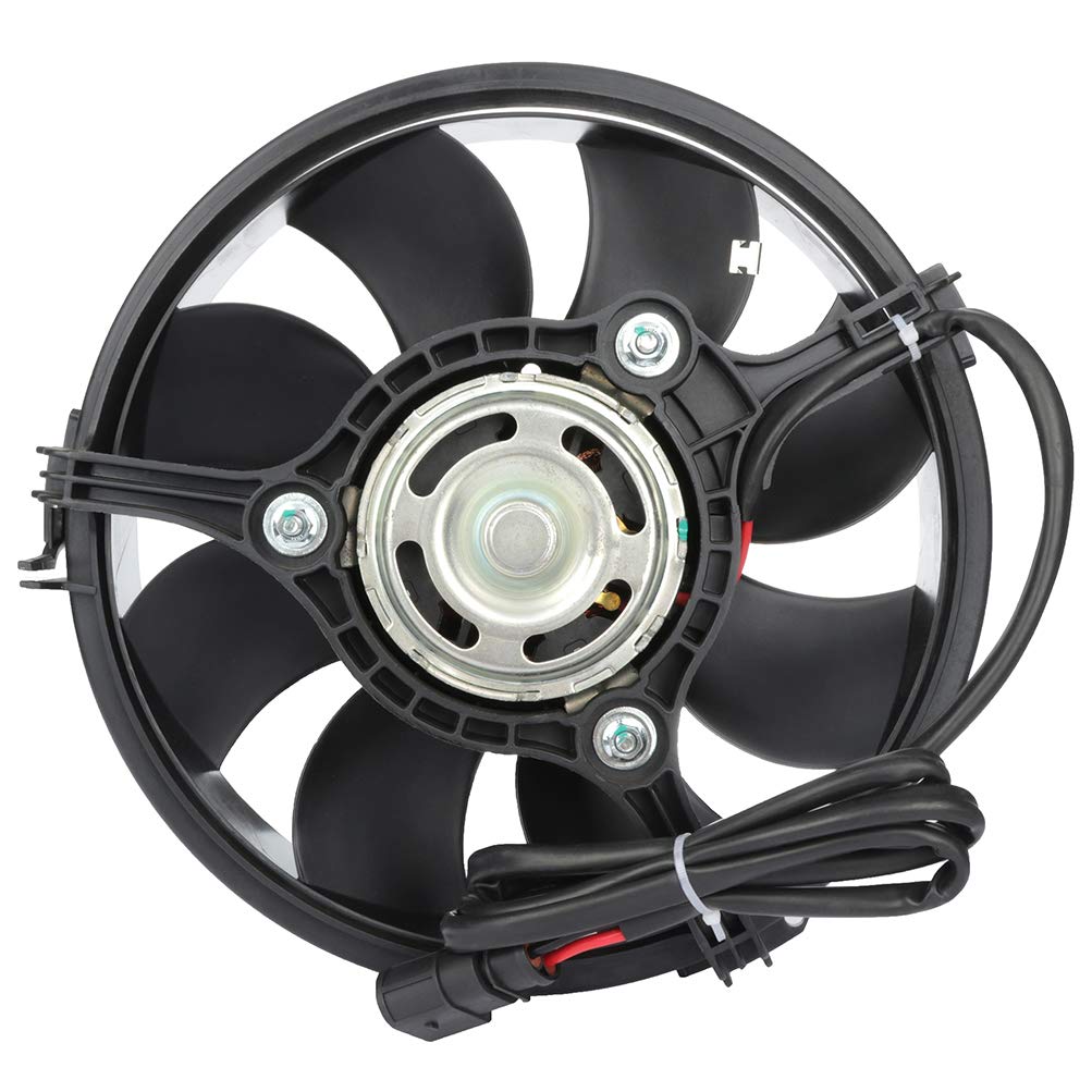 High Performance Electric Radiator Cooling Fan Compatible with Audi A6 Quattro 1995-2011, A8 1997-2010, A8 Quattro 2001-2004, S6 2001-2003, S8 1996-2003 - Perfect for Engine Cooling & Overheating Prevention in Hot Weather & Heavy Traffic