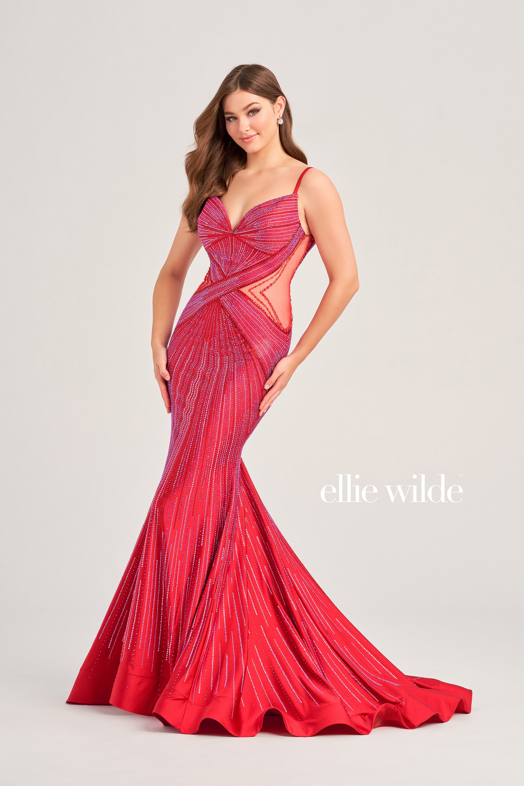 Ellie Wilde EW35001 Elegant Evening Gown - Perfect for Prom, Homecoming, and Formal Events