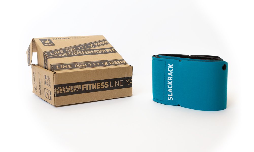 GIBBON Slacklines Slackrack Pads - Protective Fitness Training Pads for Slackrack (Blue, 2 Pack) - Durable Replacement Pads for Home & Outdoor Workouts
