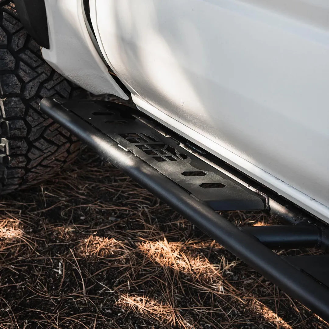 CBI Offroad Overland Bolt-On Rock Sliders for 2024+ Toyota Tacoma - Heavy Duty Protection for Off-Road Adventures & Trail Riding