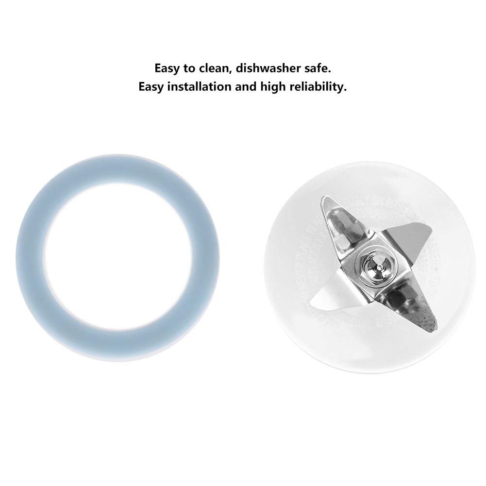 Premium Stainless Steel Blender Blade Replacement - Durable Blender Parts with Sealing Gasket | Compatible with Most Blenders | Perfect for Smoothies, Juicing & Food Prep