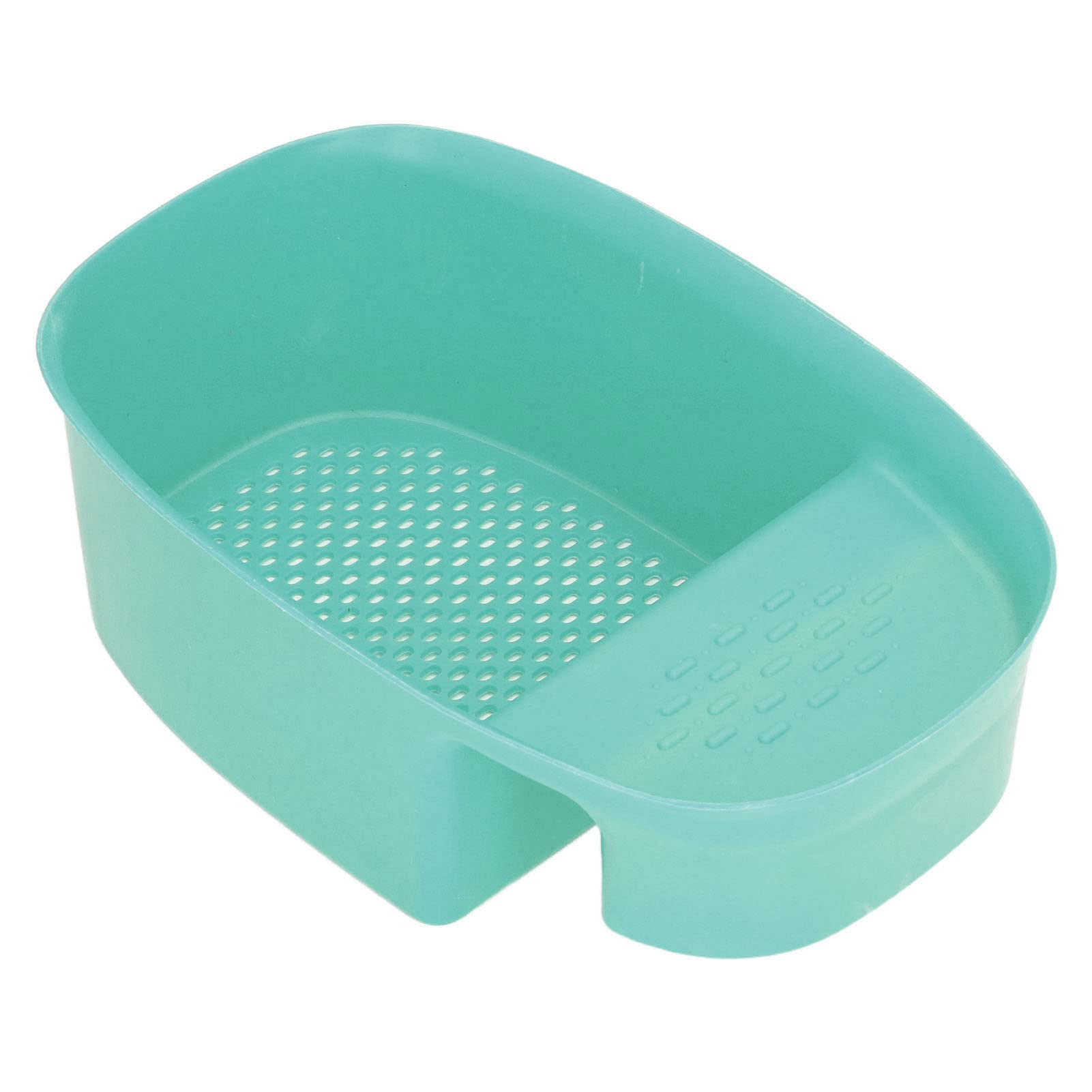 Tomantery ABS Sink Strainer - Saddle Shaped Drain Basket for Dry Wet Separation, Keep Kitchen Neat for Vegetables, Fruits, and Daily Kitchen Use
