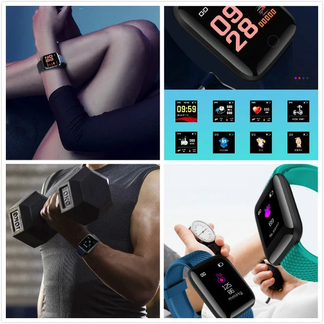 Smart Watch for Boys - Digital Fitness Tracker with Heart Rate Monitor, Sleep Tracking & Waterproof Design - Perfect for Kids Sports, Outdoor Activities & Daily Use