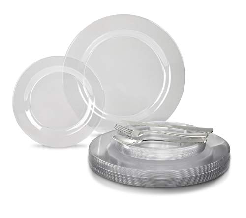 A4. Clear, Silver Silverware