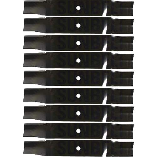 (9 Pack) Premium High Lift Replacement XHT Lawn Mower Blade - Fits MTD/Cub Cadet/White 759-3830-X | 20.5