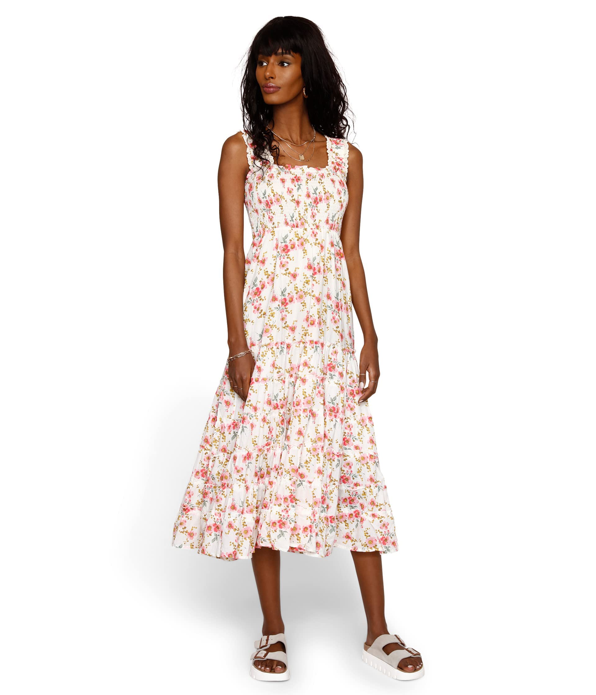 Heartloom Yara Dress - Elegant Floral Maxi Dress for Women, Perfect for Weddings, Parties & Summer Vacations