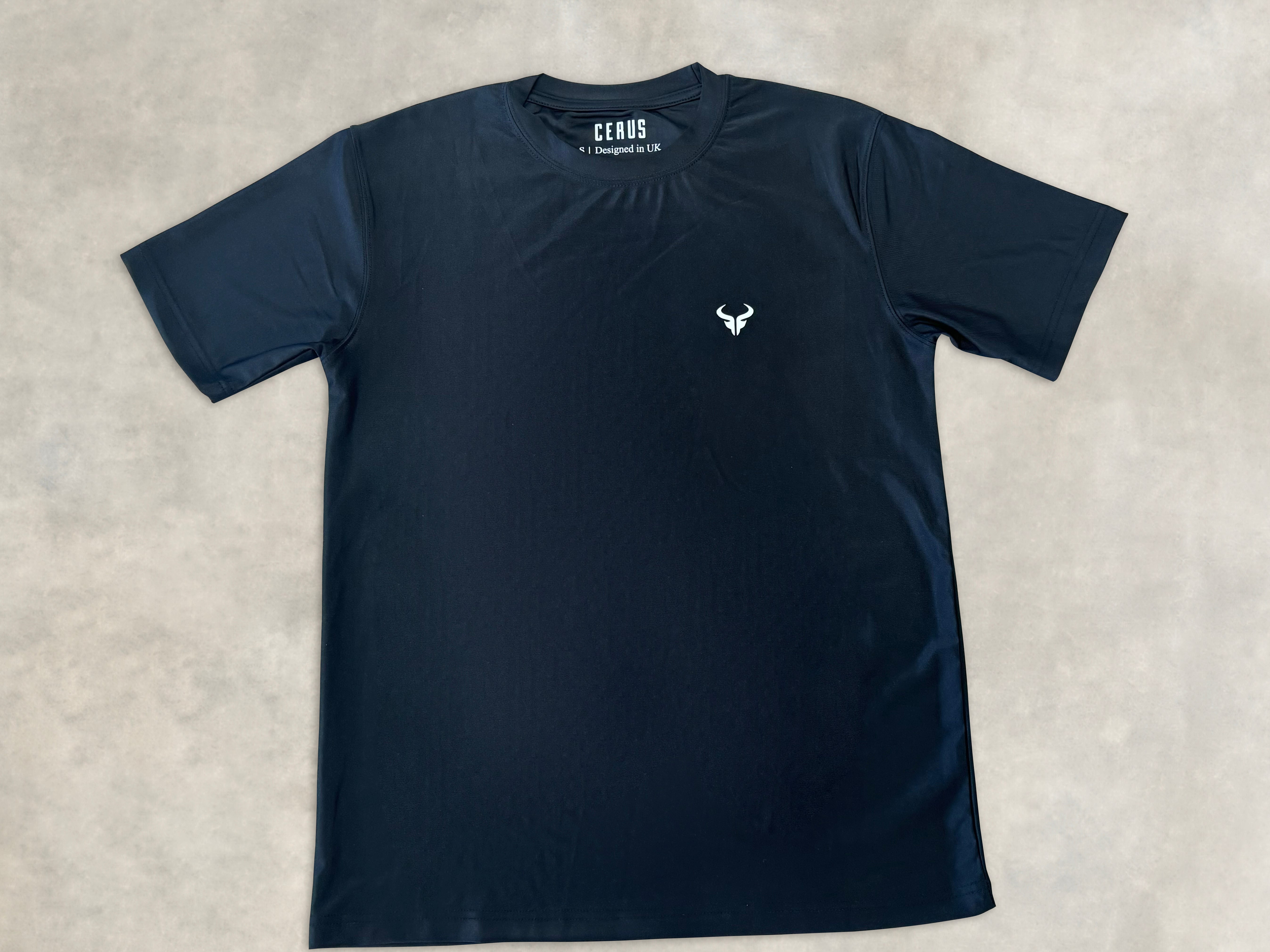 Cerus Black Edge Men's T-Shirt - Premium Cotton Crew Neck Tee for Casual Wear, Gym & Everyday Outfits | Comfortable & Stylish Men's Fashion
