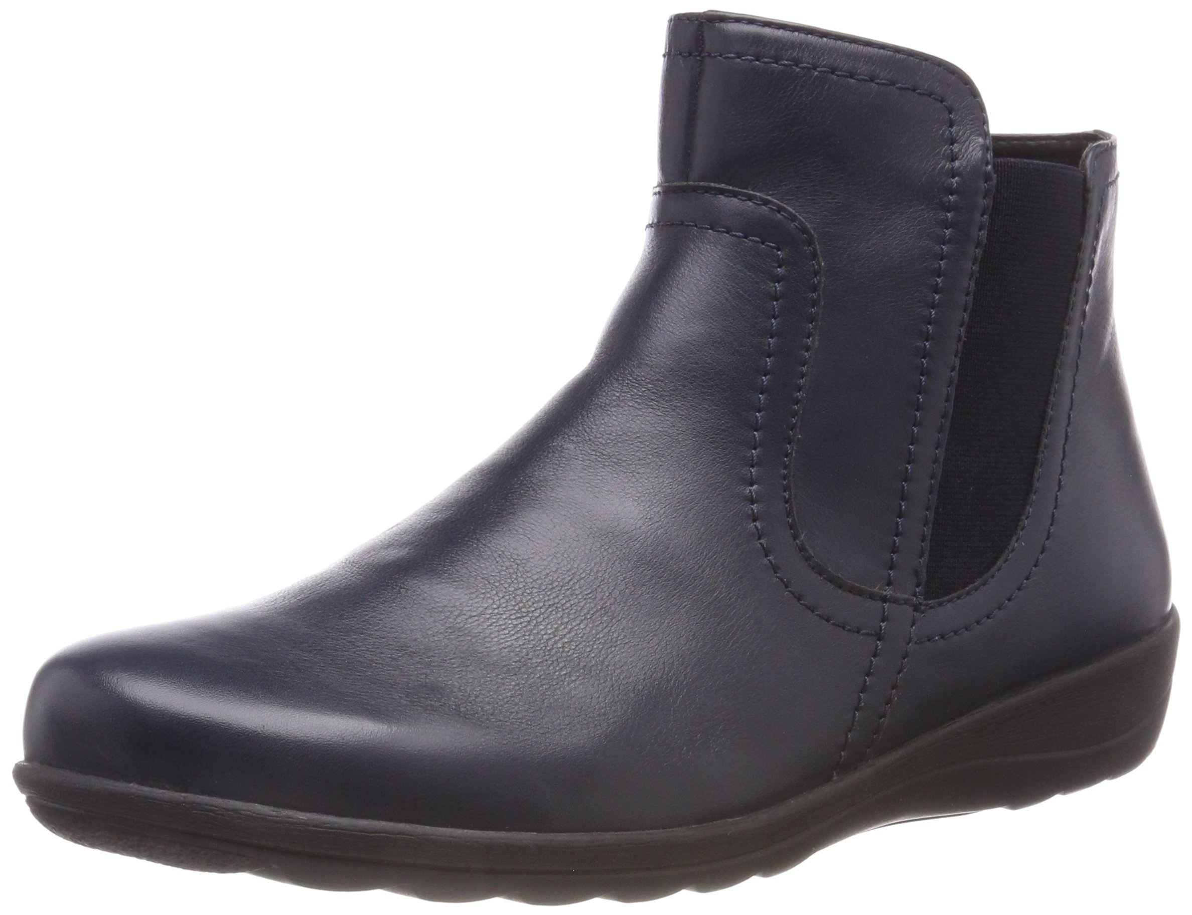 Caprice Women's Chelsea Boots Ankle Booties - Waterproof Leather Slip-On Shoes for Women, Comfortable Casual & Work Boots - Perfect for Fall, Winter, Office & Outdoor Activities