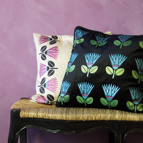 African Protea Flower Furniture Stencil - Reusable DIY Wood Painting Template for Cabinets, Tables & Home Decor | Perfect for Upcycling Projects & Handmade Gifts