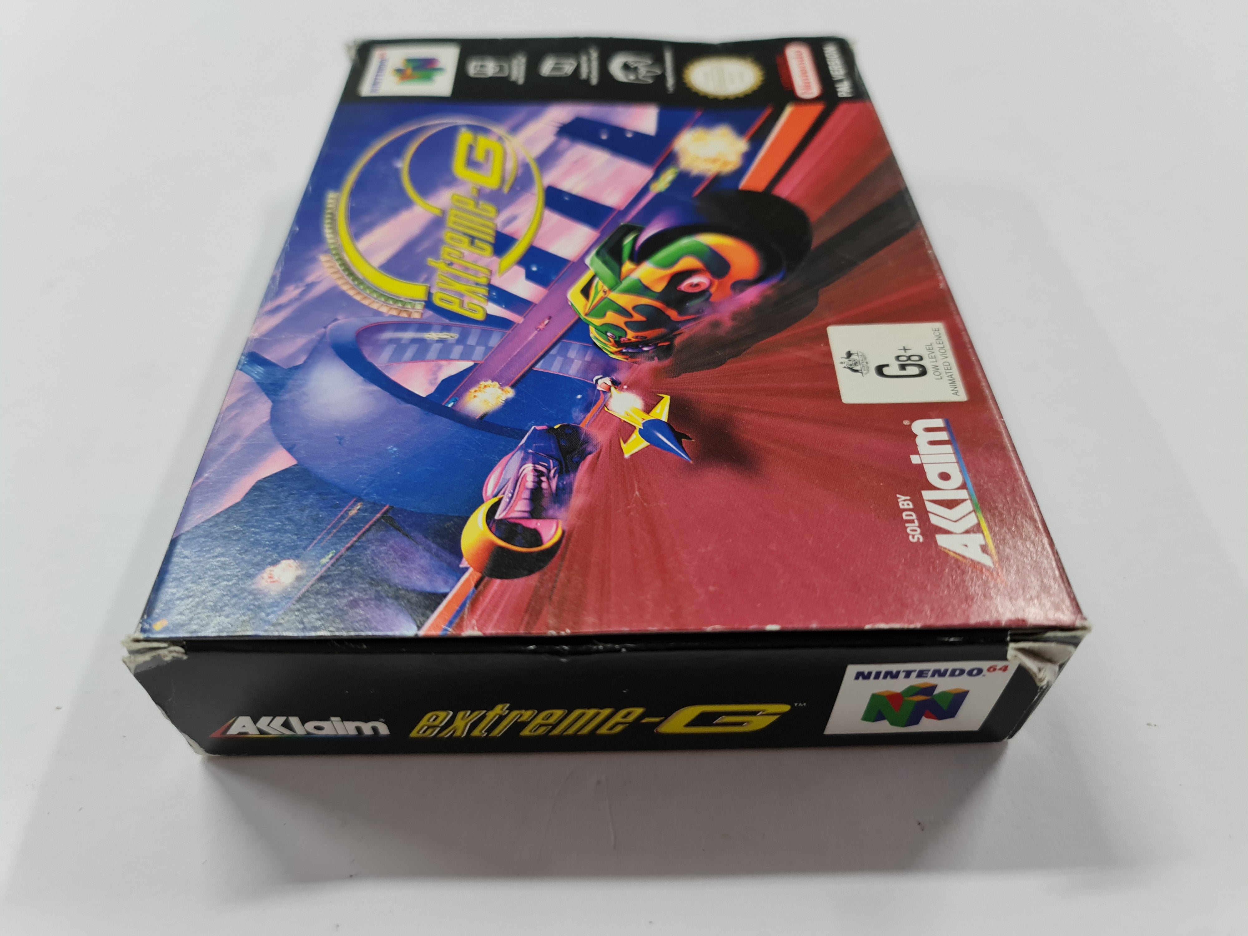 Extreme G Complete In Box - Nintendo 64 Video Game - Classic Racing Game for N64 Console - Perfect for Retro Gaming Nights & Collector's Display