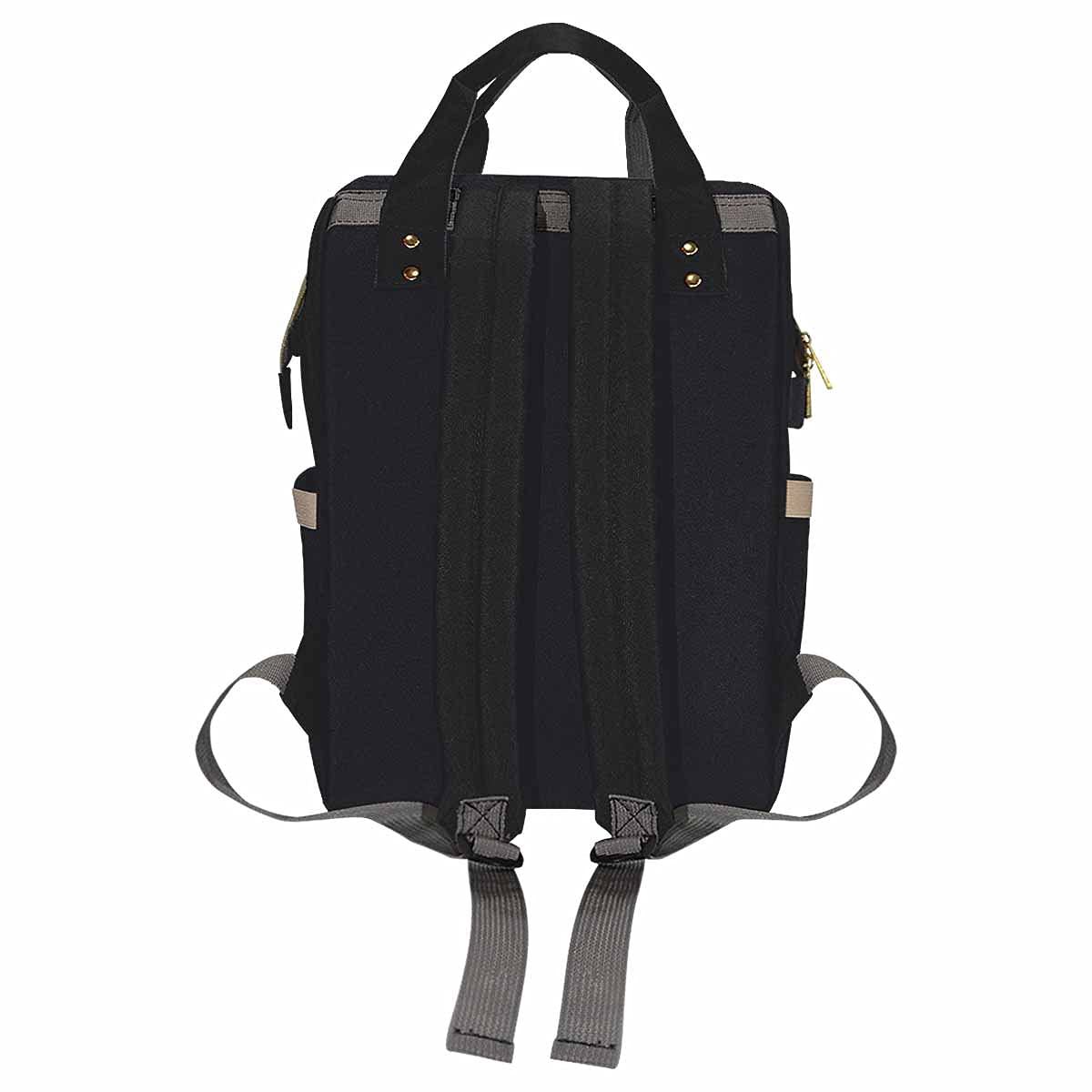 **Personalized Embroidered Diaper Backpack for Moms - Custom Name, Waterproof & Multifunctional Baby Travel Bag - Perfect for Nursing, Daycare & On-the-Go Parents (Black, Monogrammed, Gift for Mom)**    **Use Cases:** Ideal for baby showers, hospital visits, daycare trips, travel, and everyday errands.