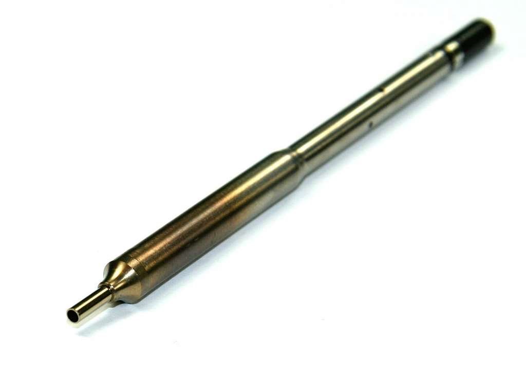 Hakko 2.0mm Single Jet Hot Air Nozzle - Precision Soldering & Rework Tool for Electronics Repair, PCB Desoldering, and SMD Component Removal