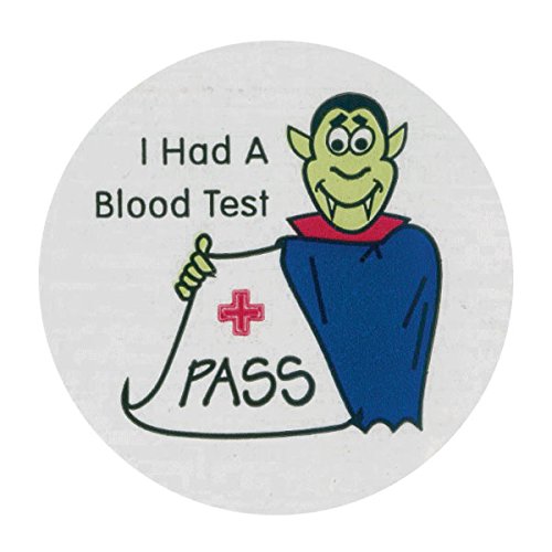 Premium Award Stickers for Blood Test - Motivational & Fun Medical Stickers for Kids, Doctors, Nurses - Perfect for Clinics, Hospitals & Home Use