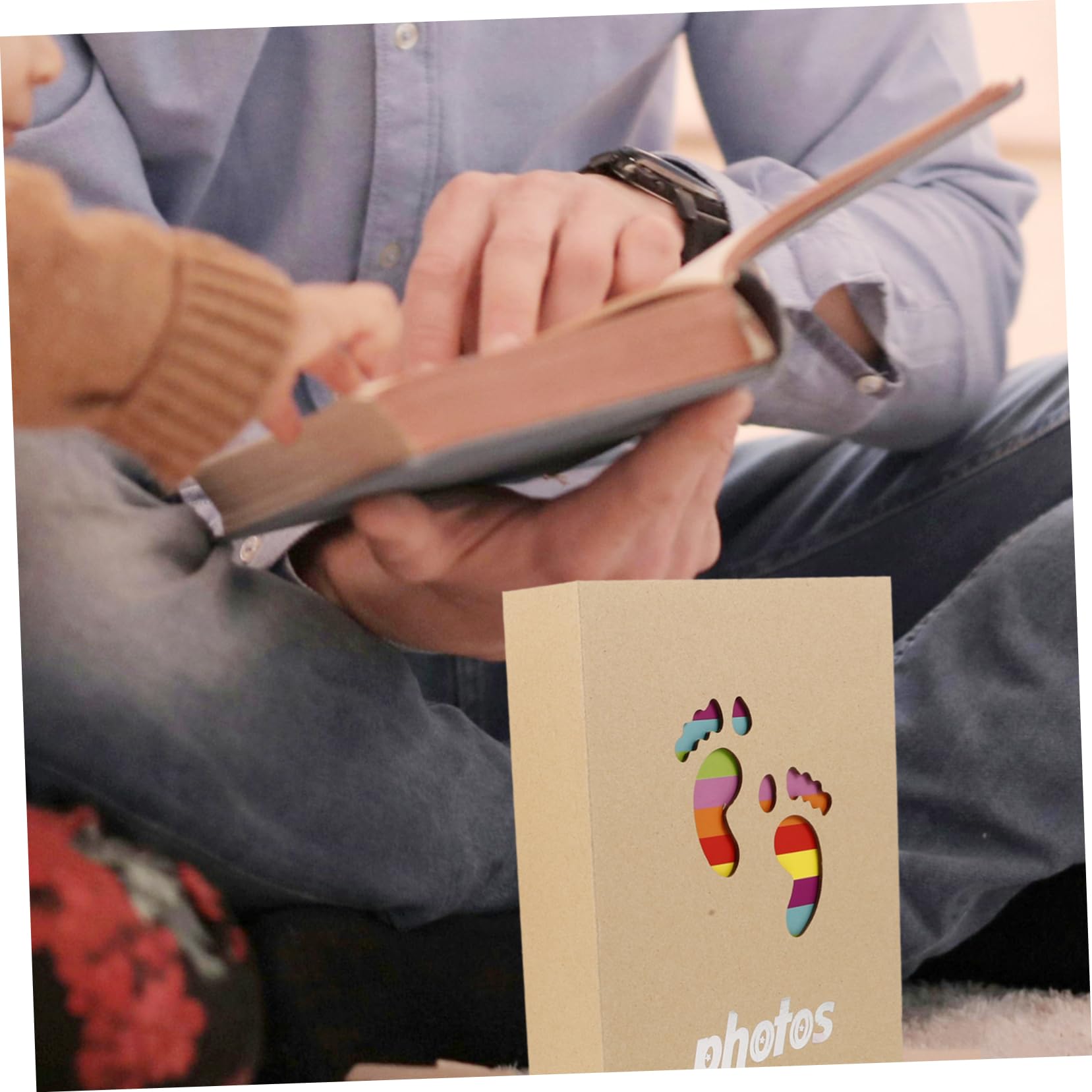 Premium Cabilock 2-Piece Baby Photo Album Set - Acid-Free Scrapbook for Newborn Memories, Family Pictures & Wedding Photos | Perfect for Baby Showers, Christenings & Family Keepsakes