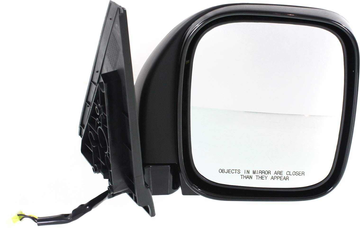 Kool Vue Power Heated Side Mirrors for Mitsubishi Montero 2001-2006 - Driver & Passenger Side, Paintable - Perfect for Winter Driving & Enhanced Visibility
