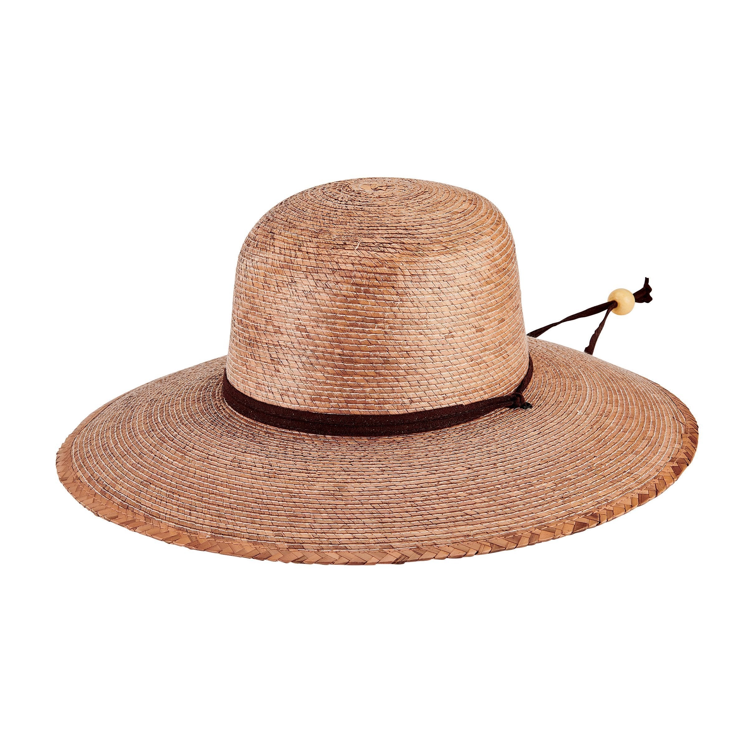Women's Fashionable Palm Braid Sun Hat for Beach, Garden & Outdoor Activities - UV Protection Wide Brim Summer Hat