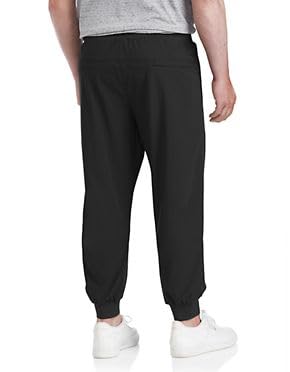 DXL Men's Big and Tall Hybrid Joggers - Comfortable Stretch Athletic Pants for Casual Wear, Workout & Lounge - Society of One Collection