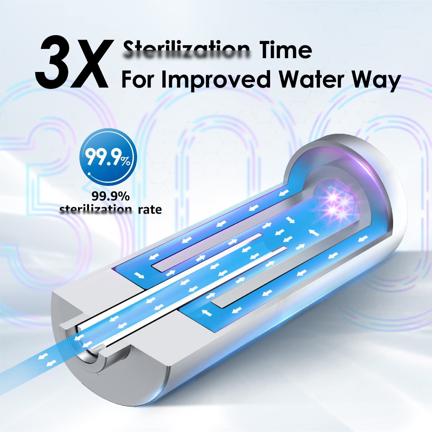 Waterdrop 10UB Under Sink Water Filtration System - NSF Certified Lead & Mercury Free, Smart LED Filter Life Indicator, 50+ Years Stainless Steel Housing - Perfect for Kitchen, RV & Office Pure Drinking Water