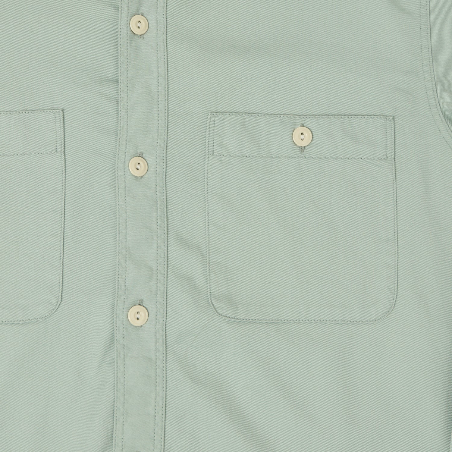 Full Count 4087 2 Twill Work Shirt - Mint Green | Durable Cotton Workwear for Men | Perfect for Outdoor Jobs, Casual Wear & Work Uniforms
