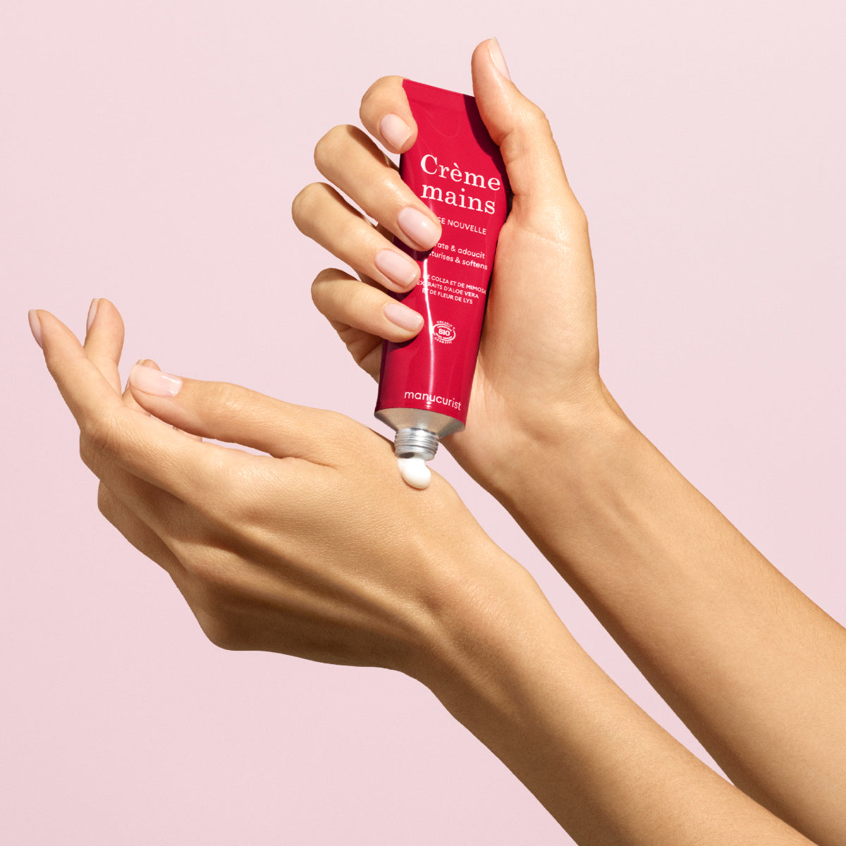 Organic Rose Hand Cream & Lip Balm Duo Set - Hydrating & Nourishing for Dry Skin - Perfect for Travel, Gifts & Daily Skincare Routine