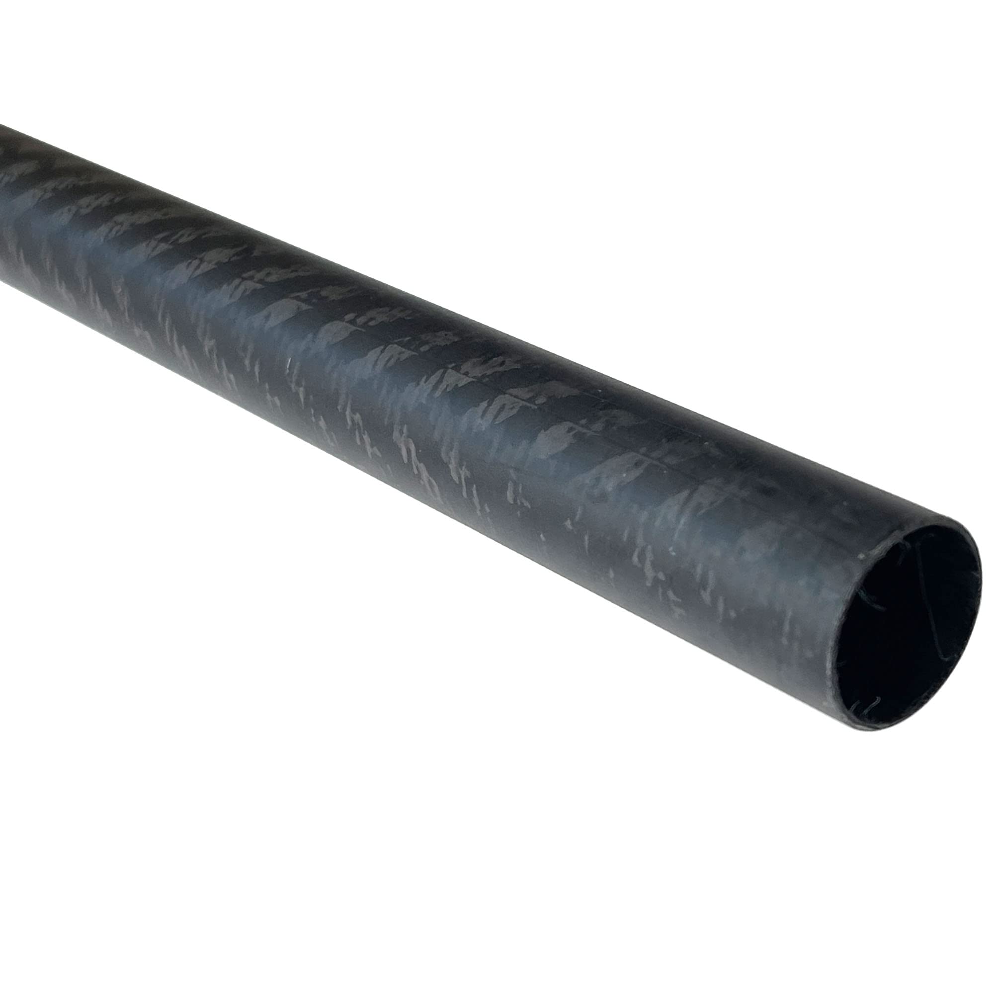 High-Strength Carbon Fiber Tube 20mm x 18mm x 1000mm - Pultruded Hollow Round Rods for RC Planes, Drones & DIY Projects - Matte Finish Lightweight Carbon Fibre Shafts (Charcoal Grey, Pack of 4) - Perfect for Aerospace Modeling, Drone Frames and Industrial Applications