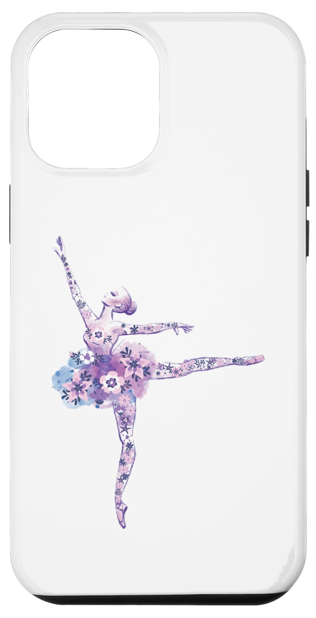 iPhone 12 Pro Max Ballet Dancer Case - Elegant Ballerina Graphic, Perfect for Dance Enthusiasts & Ballet Classes