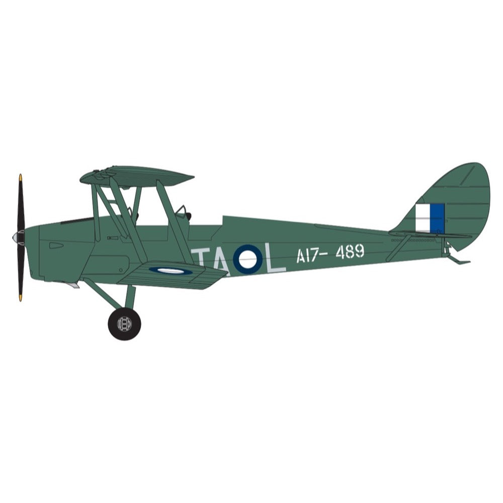 Airfix A02106 1/72 Scale deHavilland Tiger Moth Biplane Model Kit - Perfect for Aviation Enthusiasts & Scale Model Collectors - Great for Display, Gifts, and Historical Aircraft Replicas